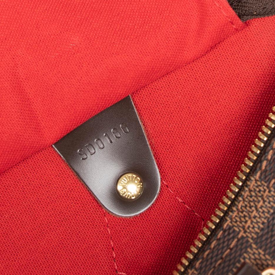 Louis Vuitton Damier Ebene Speedy Bandouliere 35