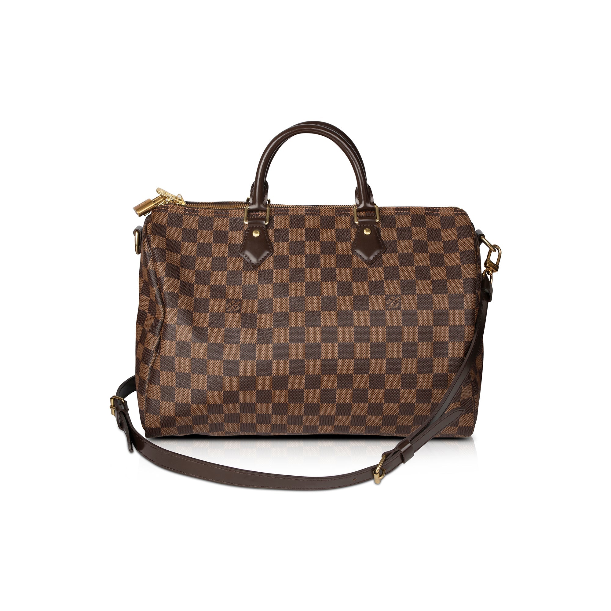 Louis Vuitton Damier Ebene Speedy Bandouliere 35