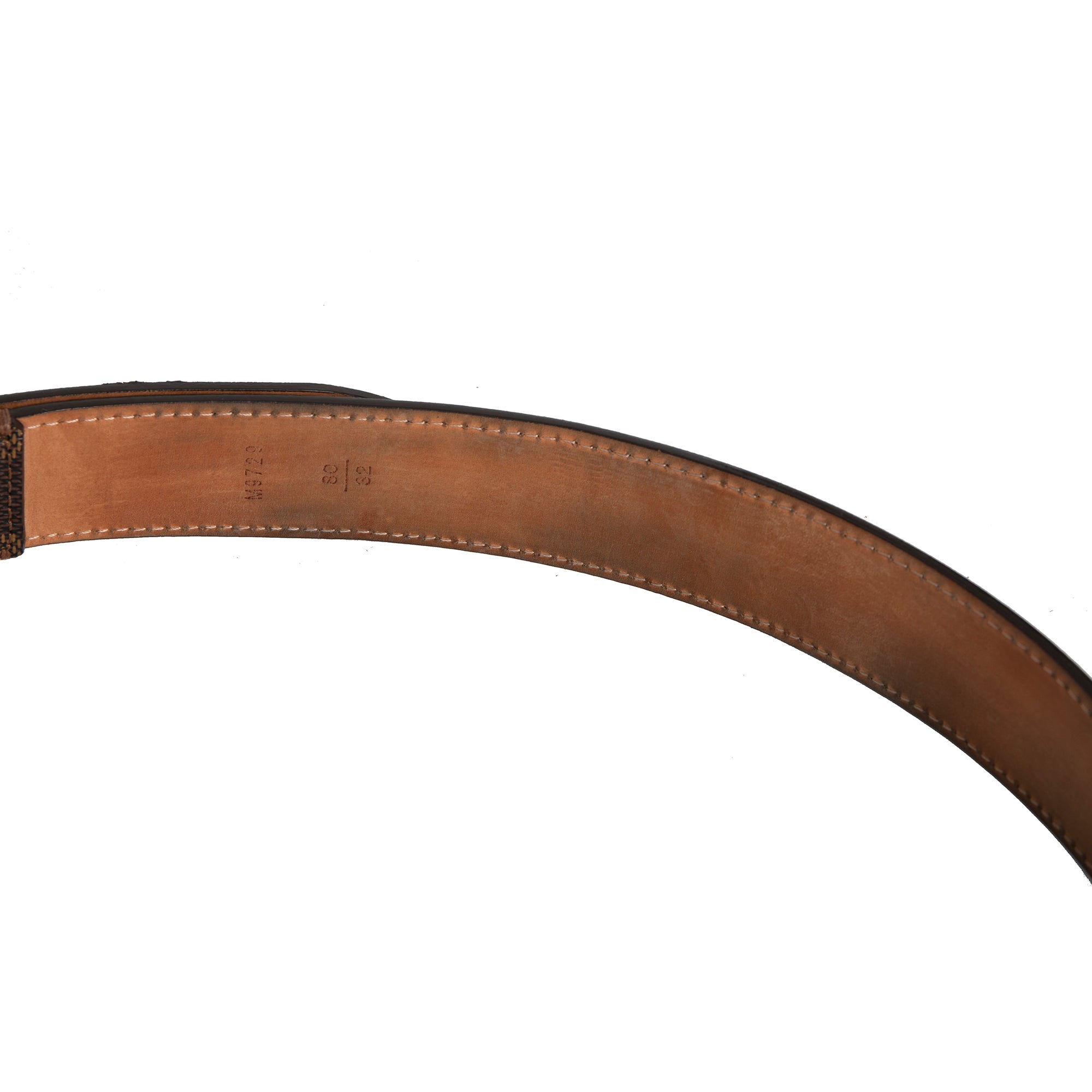 Louis Vuitton Damier Ebene Tresor 30 MM Belt