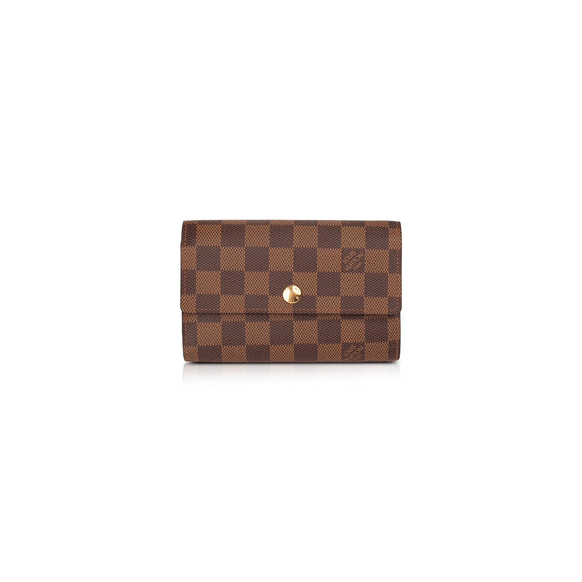 Louis Vuitton Damier Ebene Trifold Wallet w/ Box