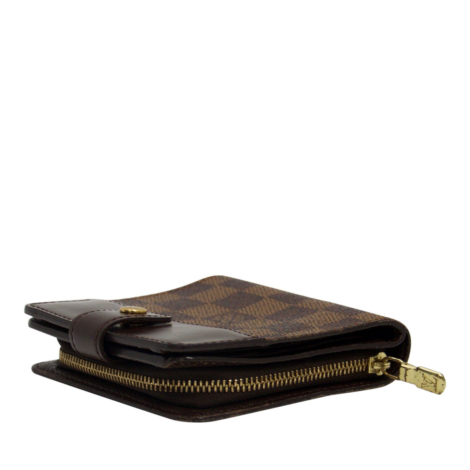 Louis Vuitton Damier Ebene Zippe Compact Wallet