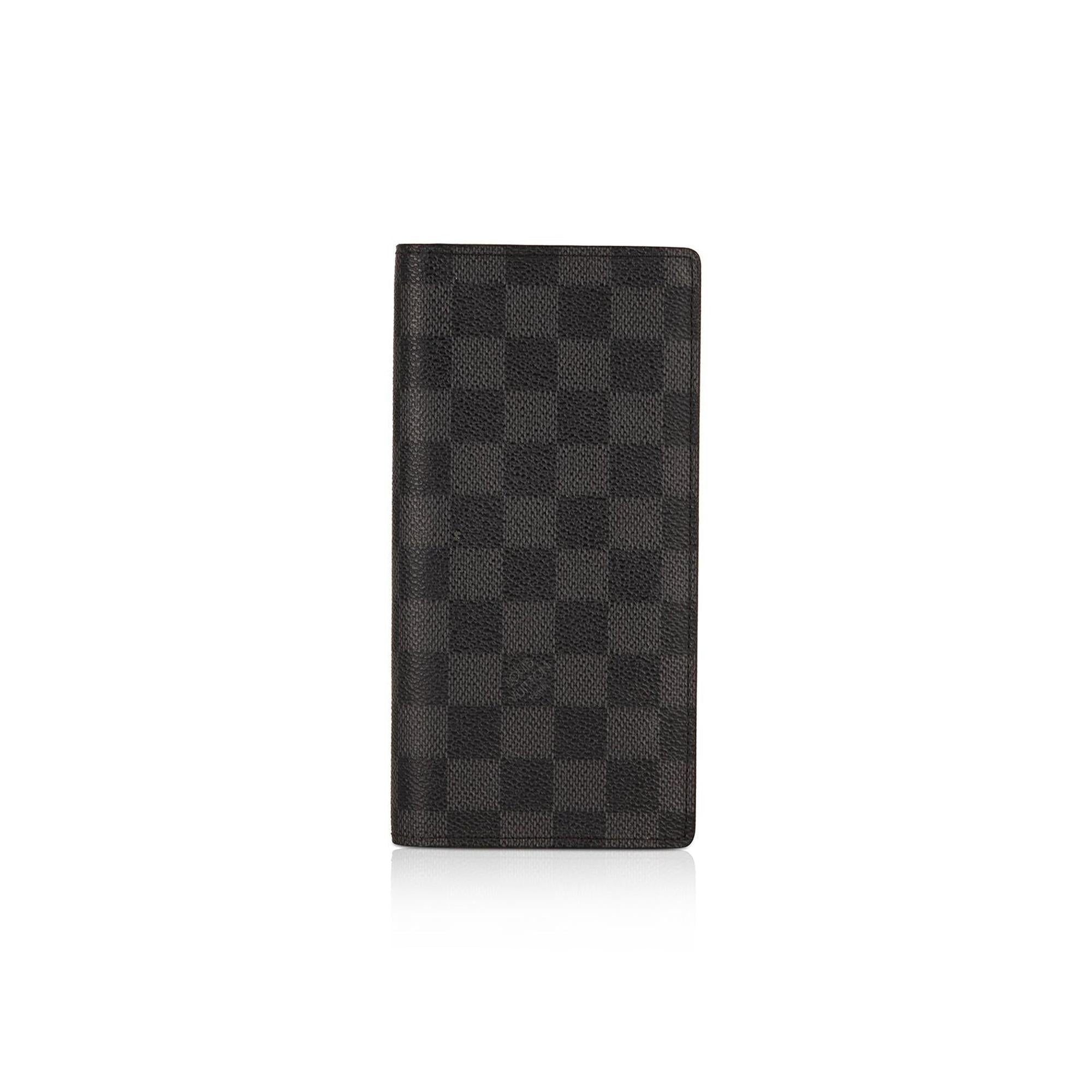 Louis Vuitton Damier Graphite Brazza Wallet