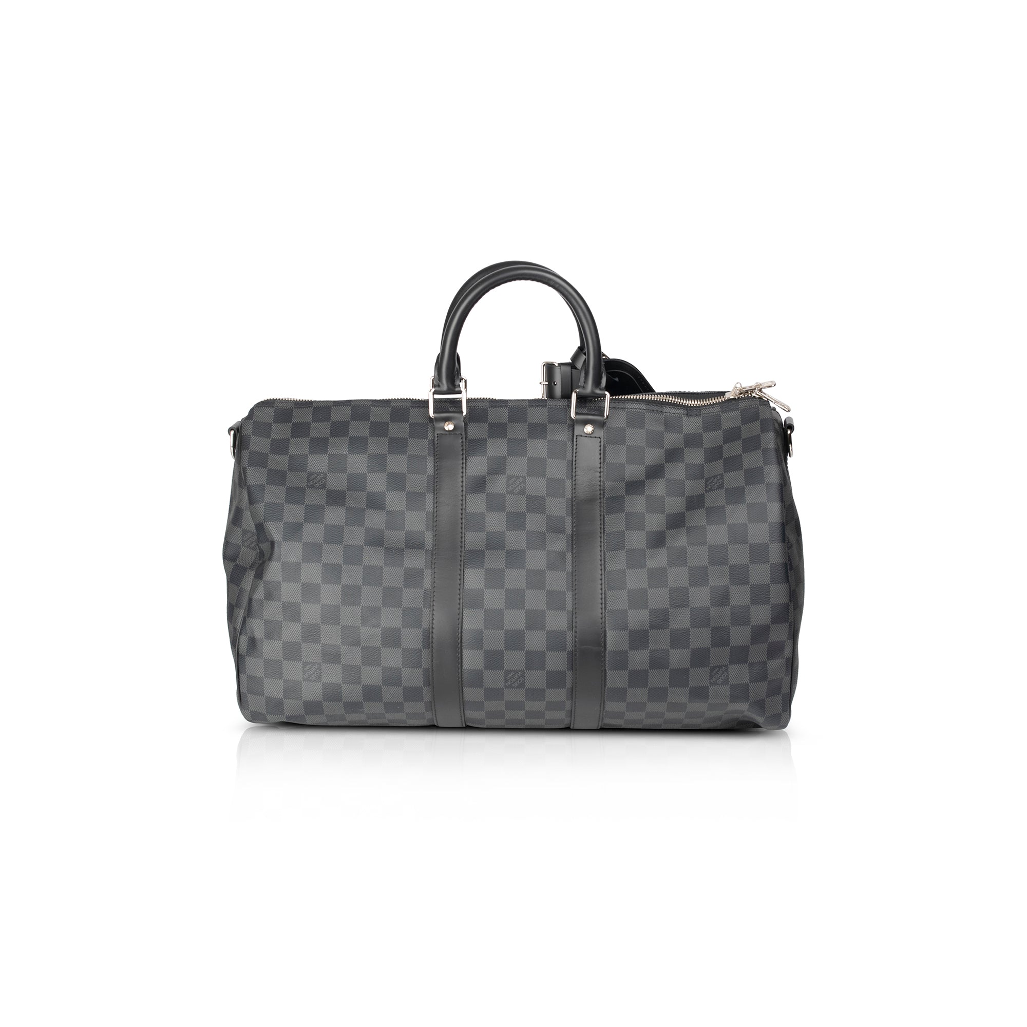 Louis Vuitton Damier Graphite Keepall Bandouliere 45 w/ Box