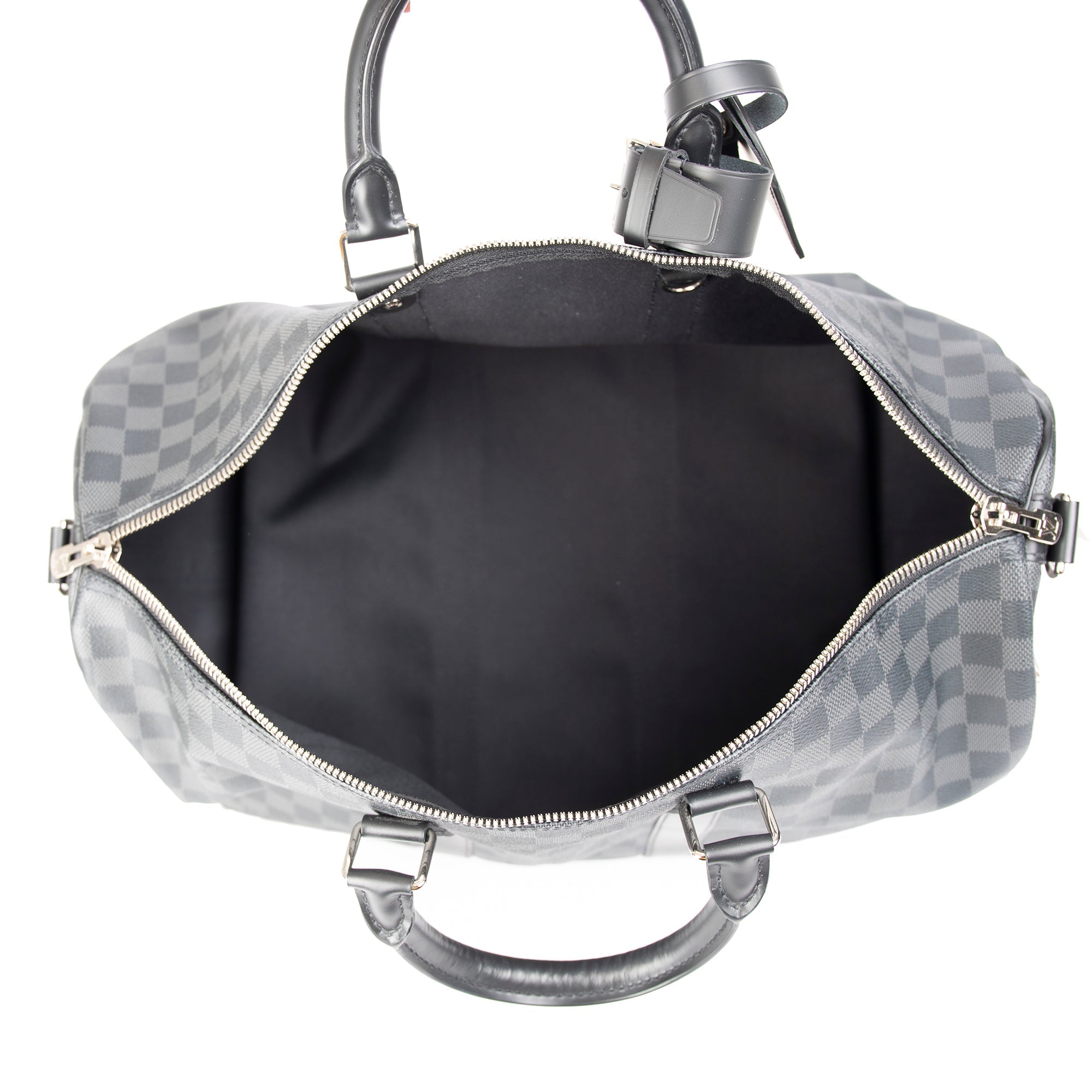 Louis Vuitton Damier Graphite Keepall Bandouliere 45 w/ Box