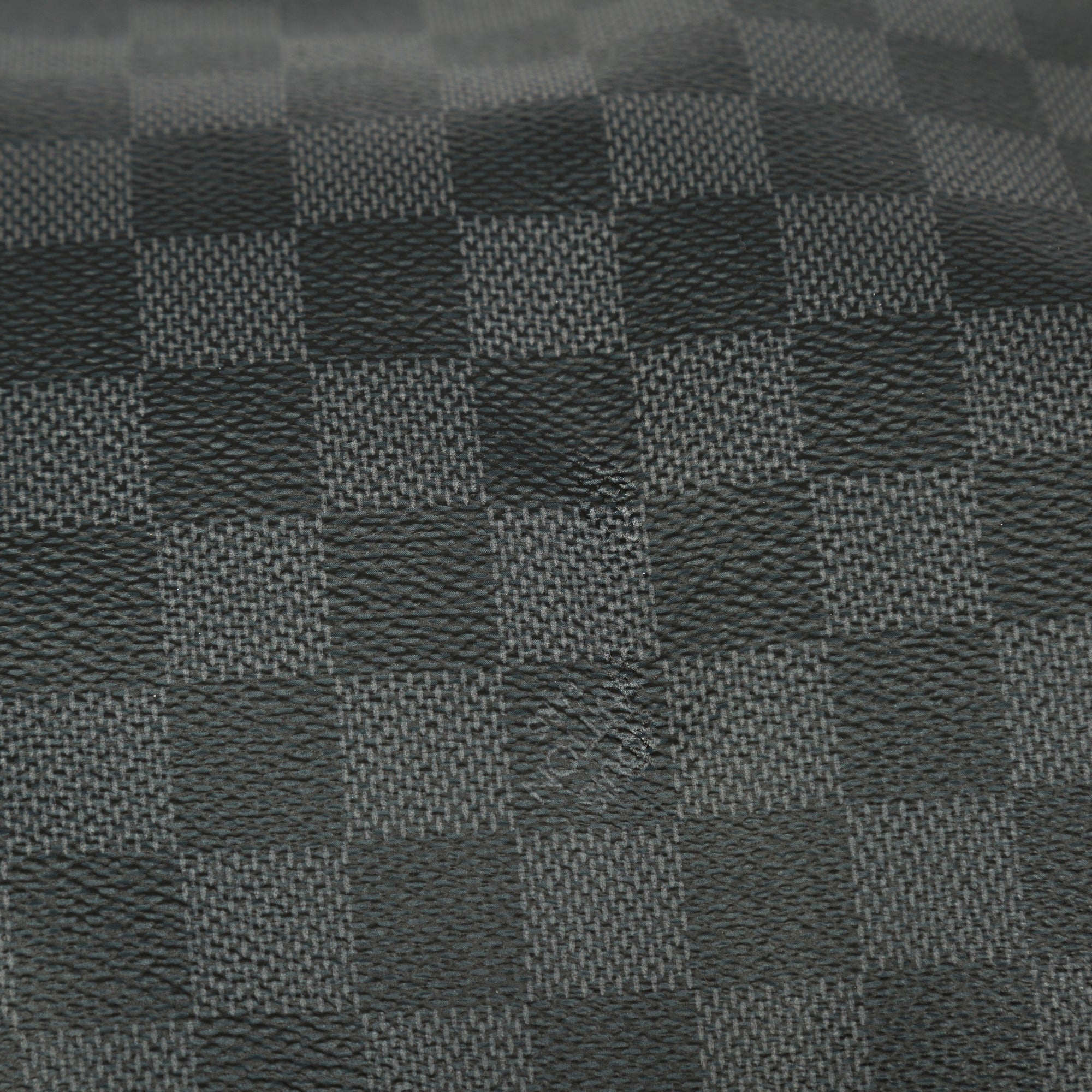 Fabric Louis Vuitton Black Checkered Louis Vuitton Damier Graphite