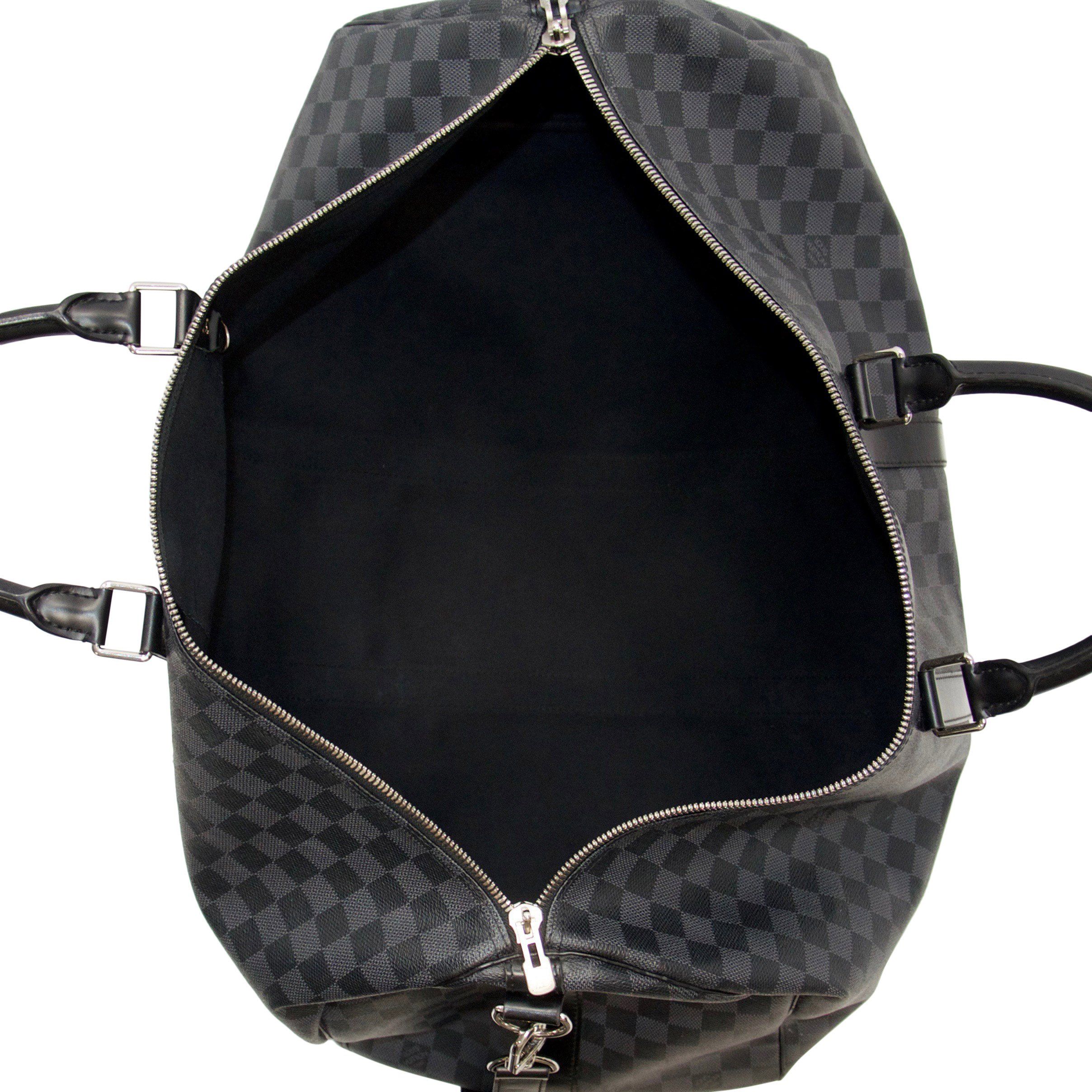 Louis Vuitton Damier Graphite Keepall Bandouliere 55