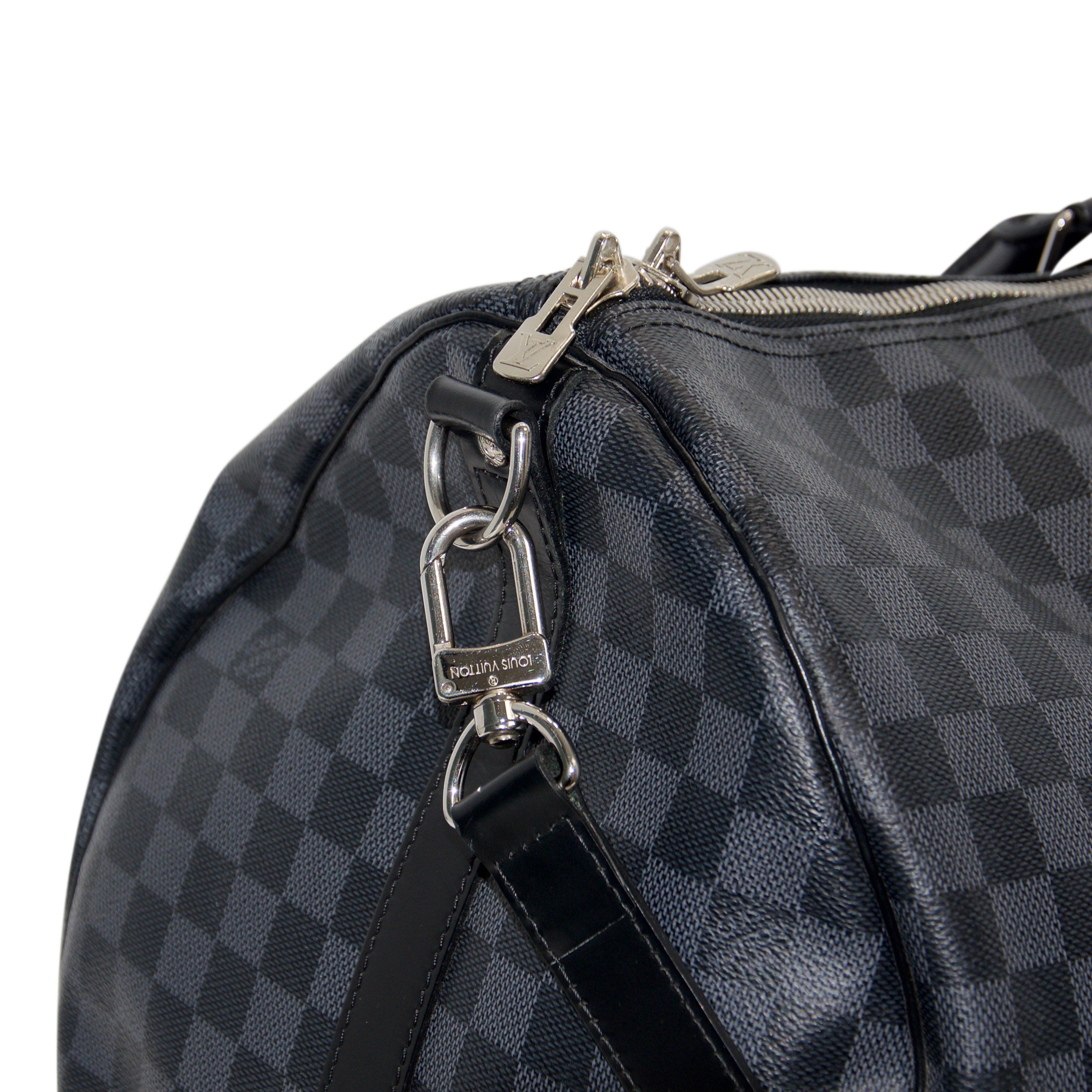 Louis Vuitton Damier Graphite Keepall Bandouliere 55 – OLIVER'S
