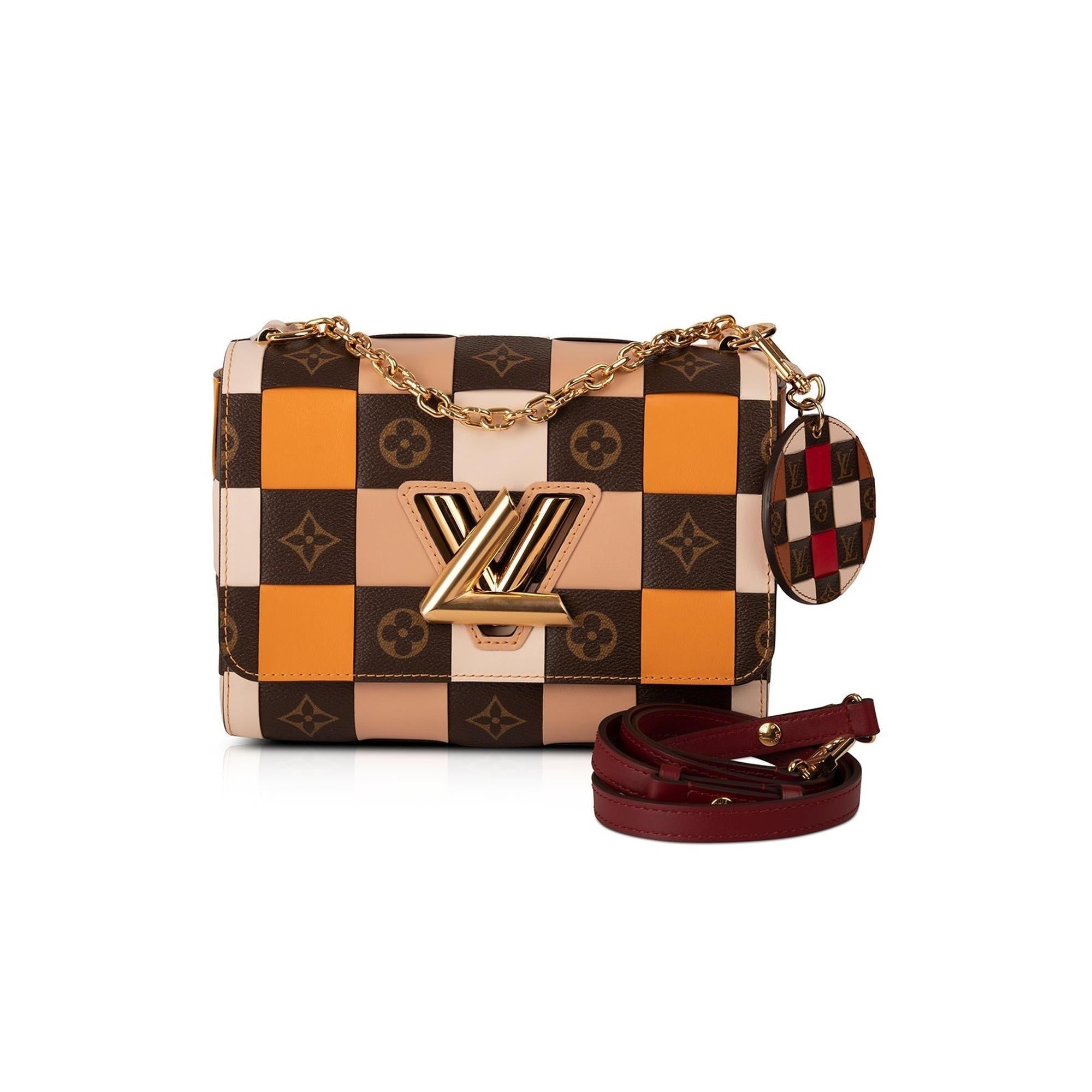 Louis Vuitton Damier Monogram Twist MM
