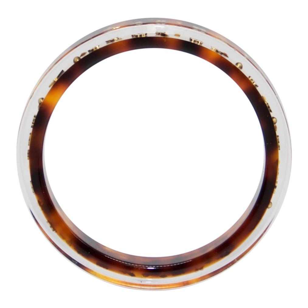 Louis Vuitton Ecaille Monogram Inclusion Art Deco Bracelet