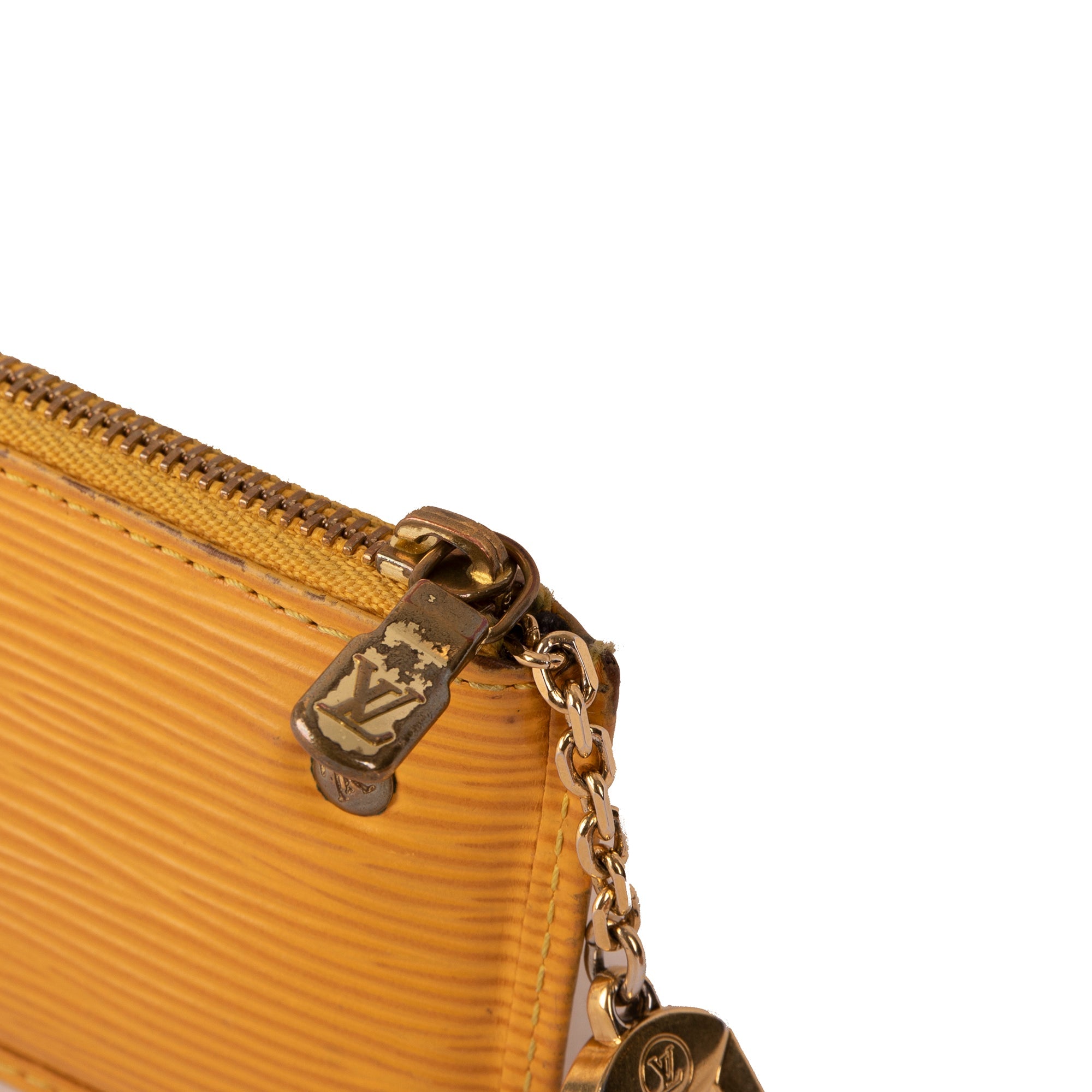 Louis Vuitton Epi Leather Key Pouch w/ Box