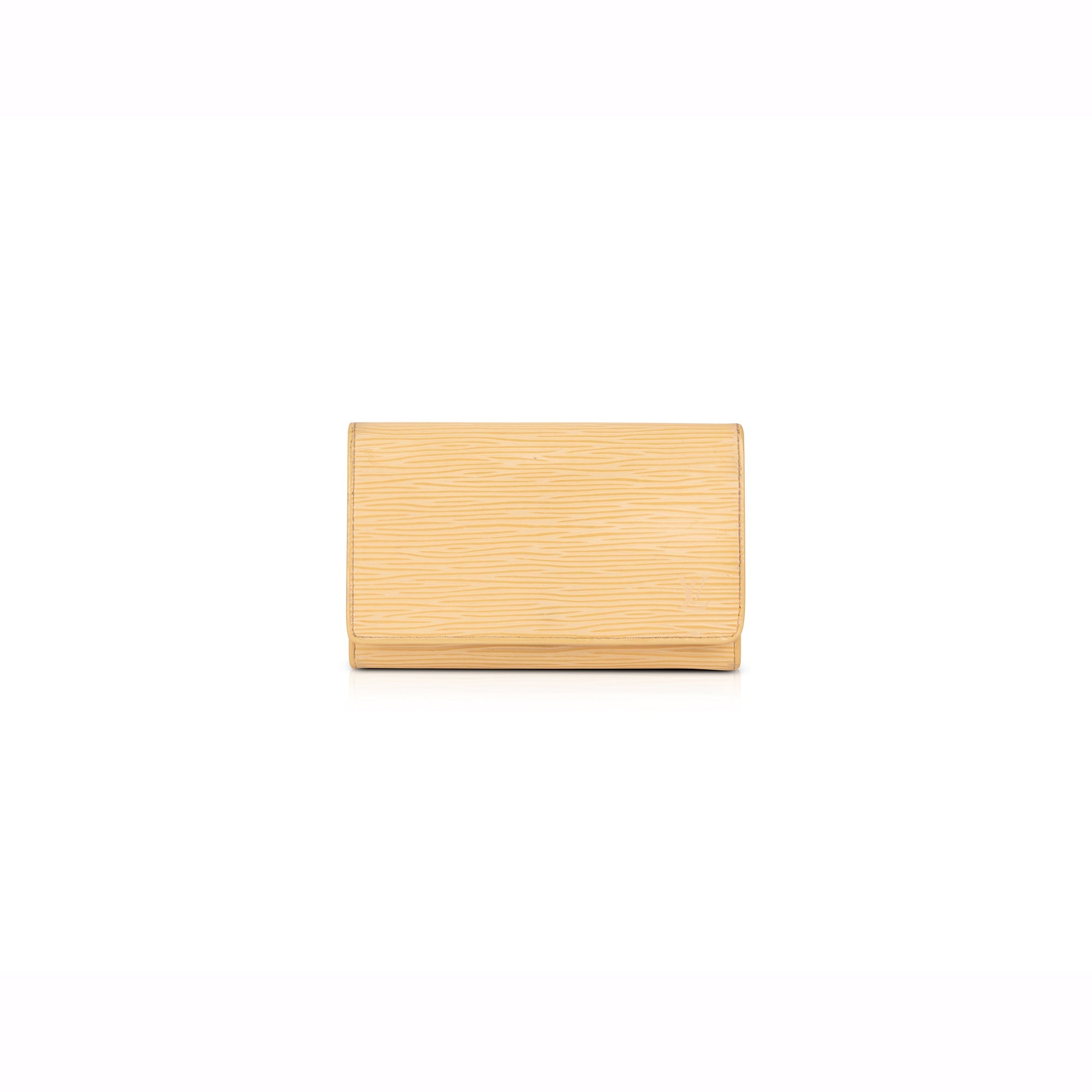 Louis Vuitton Epi Leather Porte-Monnaie Tresor Wallet w/ Box