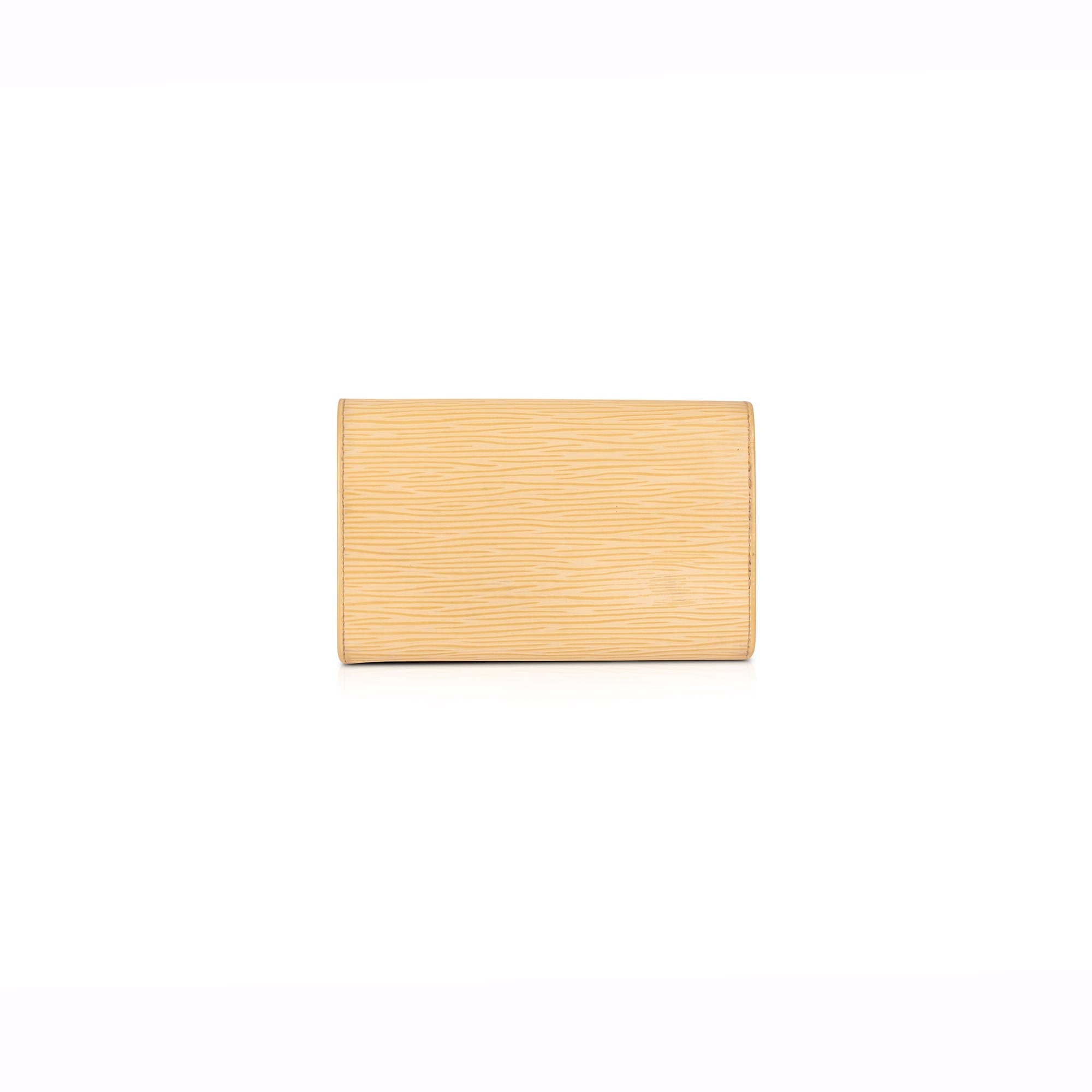Louis Vuitton Epi Leather Porte-Monnaie Tresor Wallet w/ Box