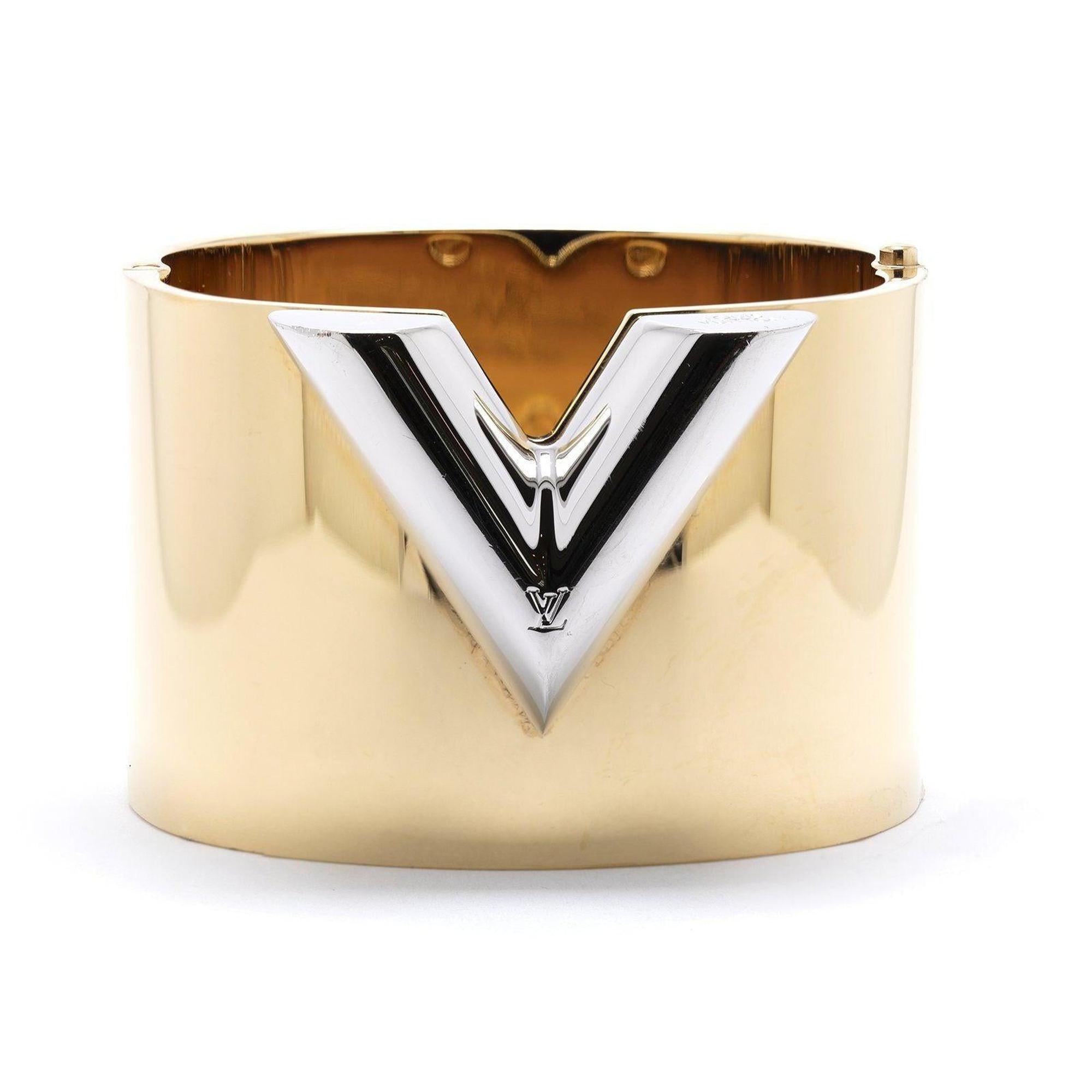 Louis Vuitton Essential V Cuff Bracelet