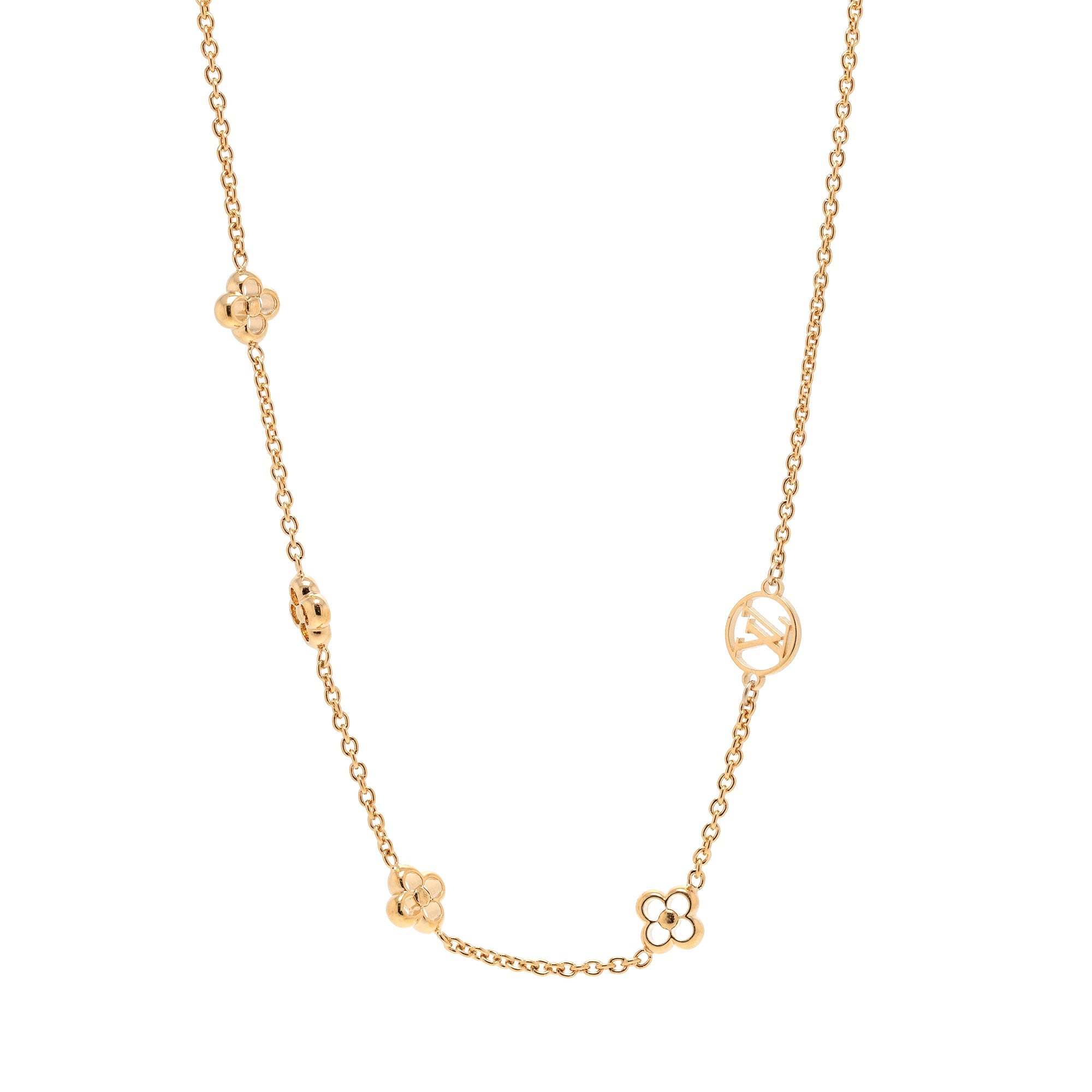 Louis Vuitton Flower Full Station Collar Necklace