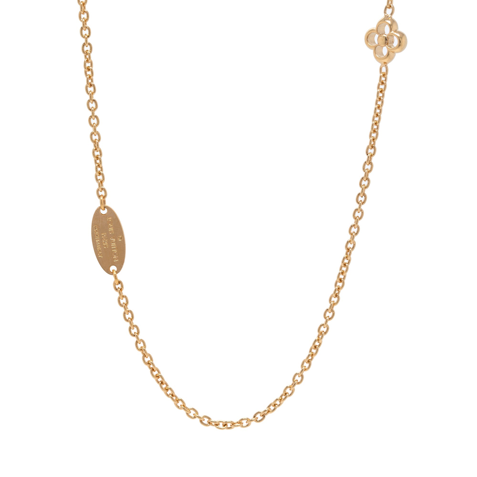 Louis Vuitton Flower Full Station Long Necklace