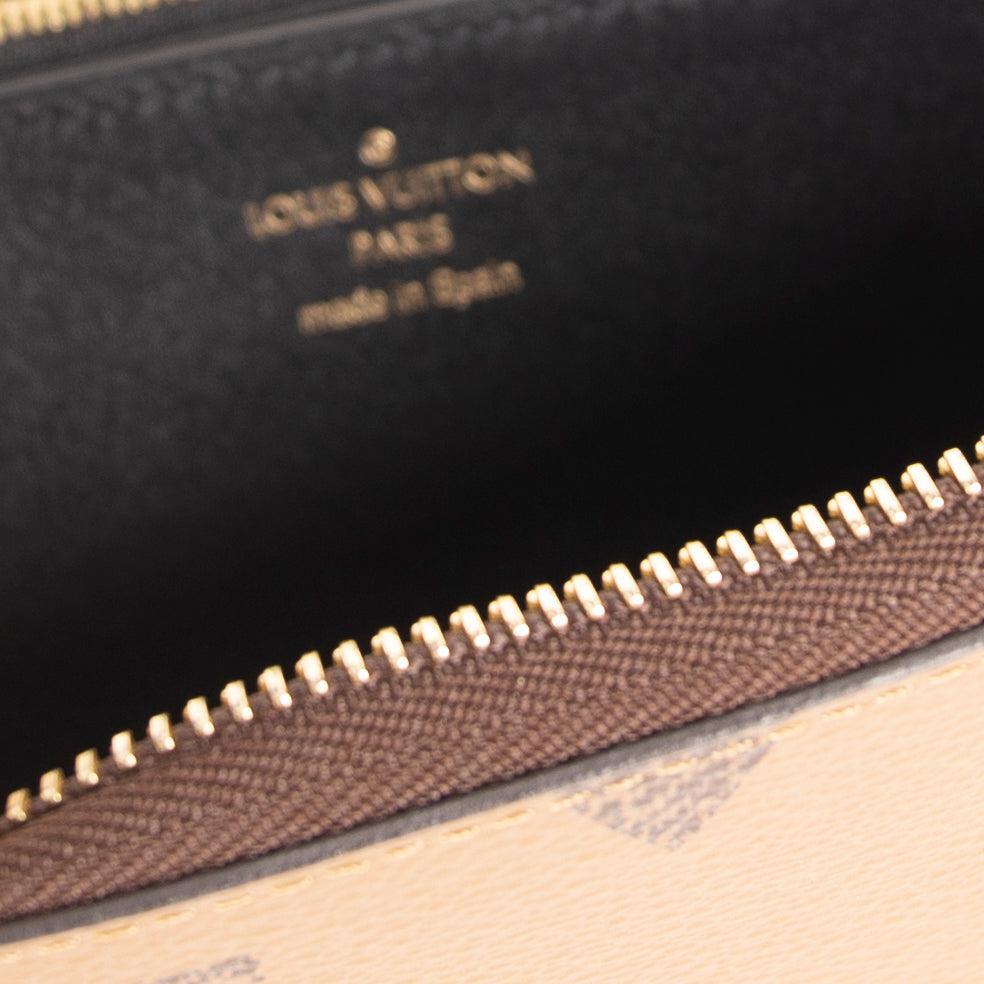 Louis Vuitton Giant Monogram Reverse Zippy Wallet w/ Box