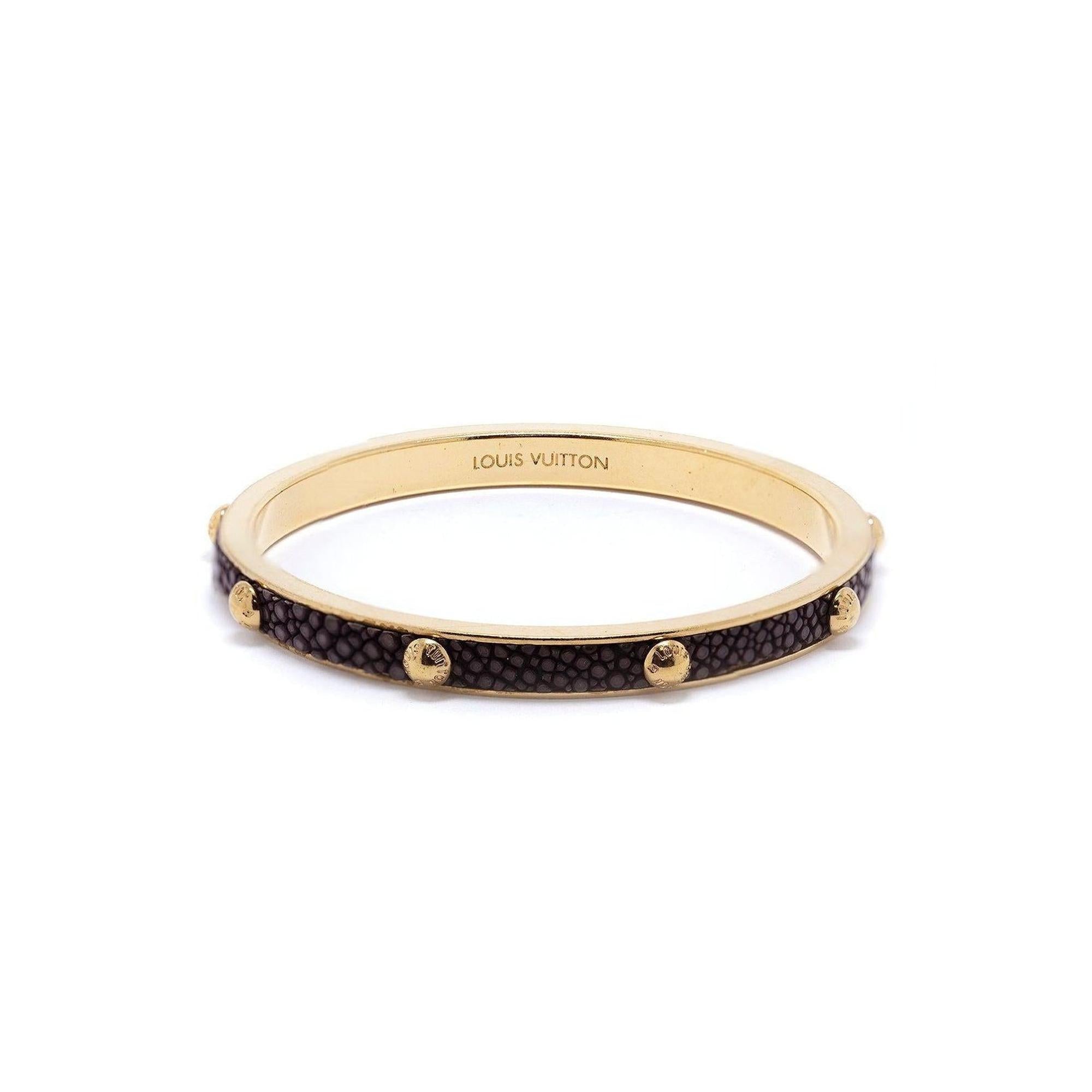 Louis Vuitton Gimme A Clue Stingray Bangle Bracelet