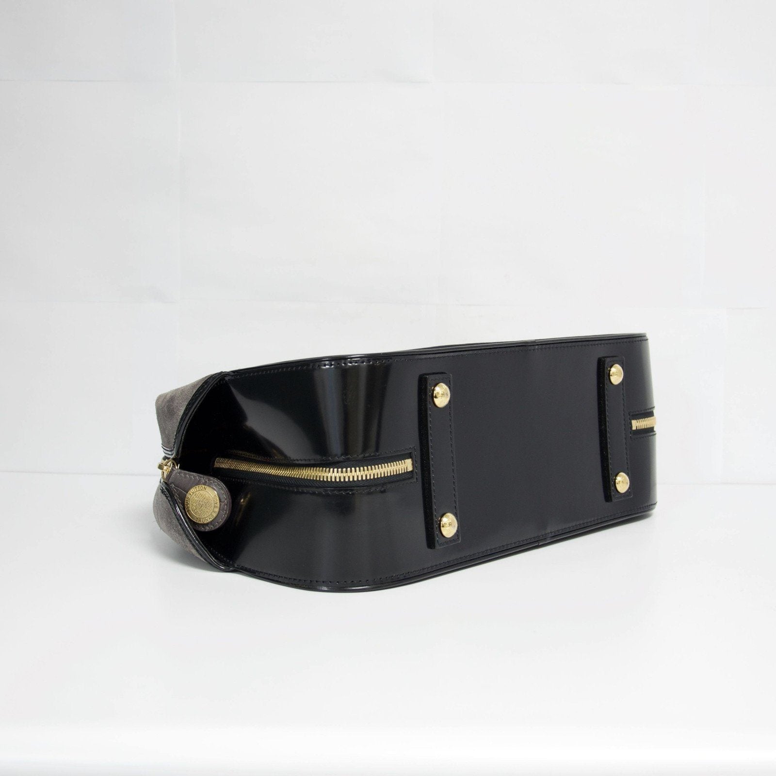 Louis Vuitton Gray Stamped Havane Trunk GM