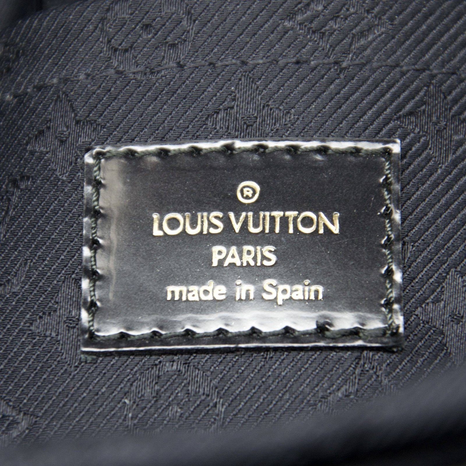 Louis Vuitton Gray Stamped Havane Trunk GM