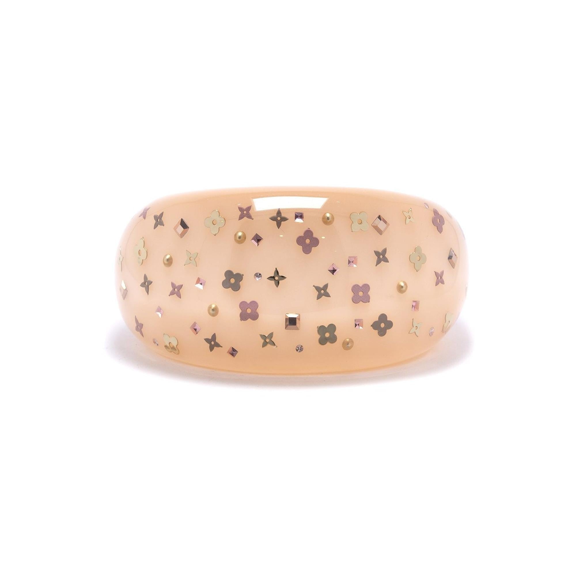 Louis Vuitton Inclusion Art Deco Cuff Bracelet