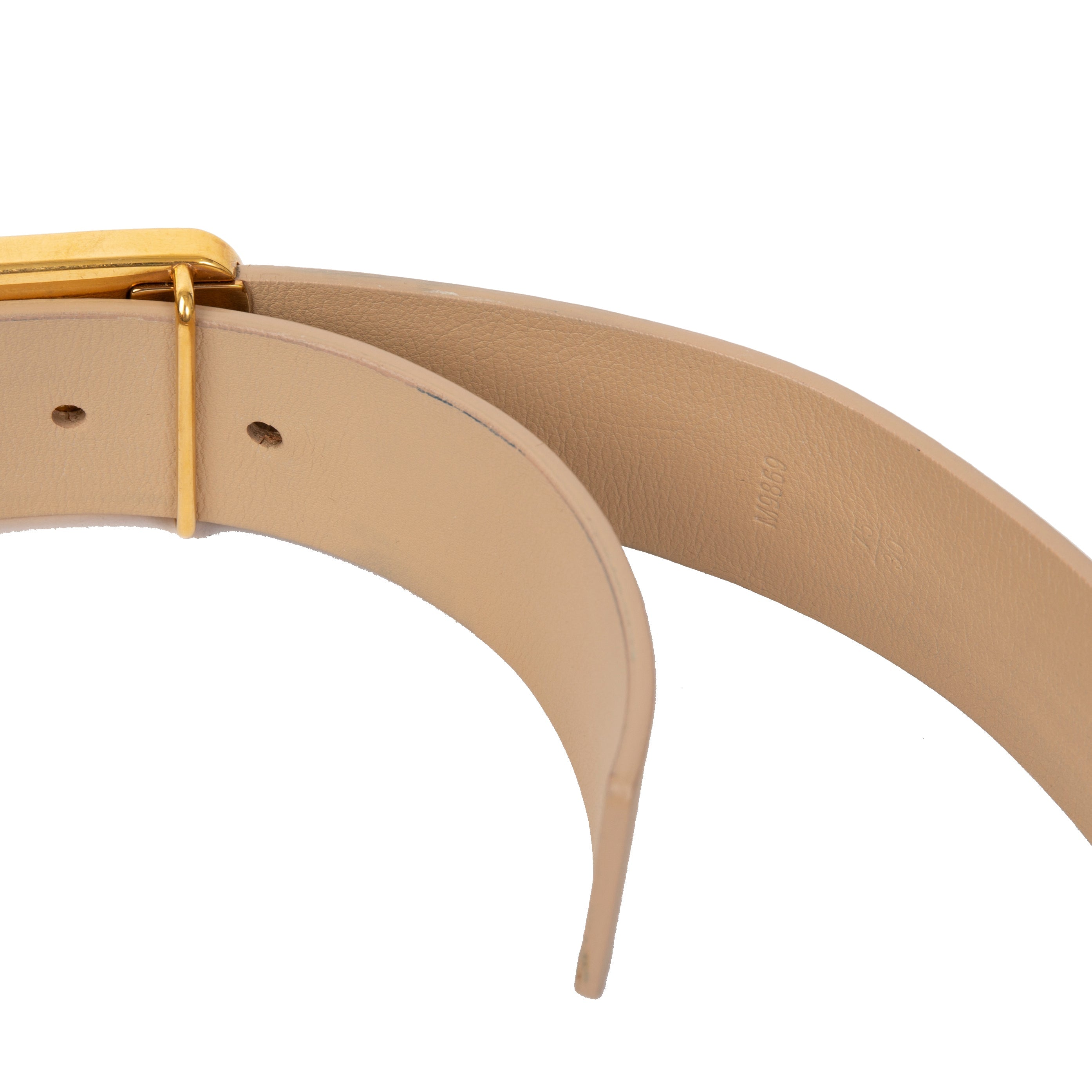 Louis Vuitton LV Buckle Leather Belt w/ Box