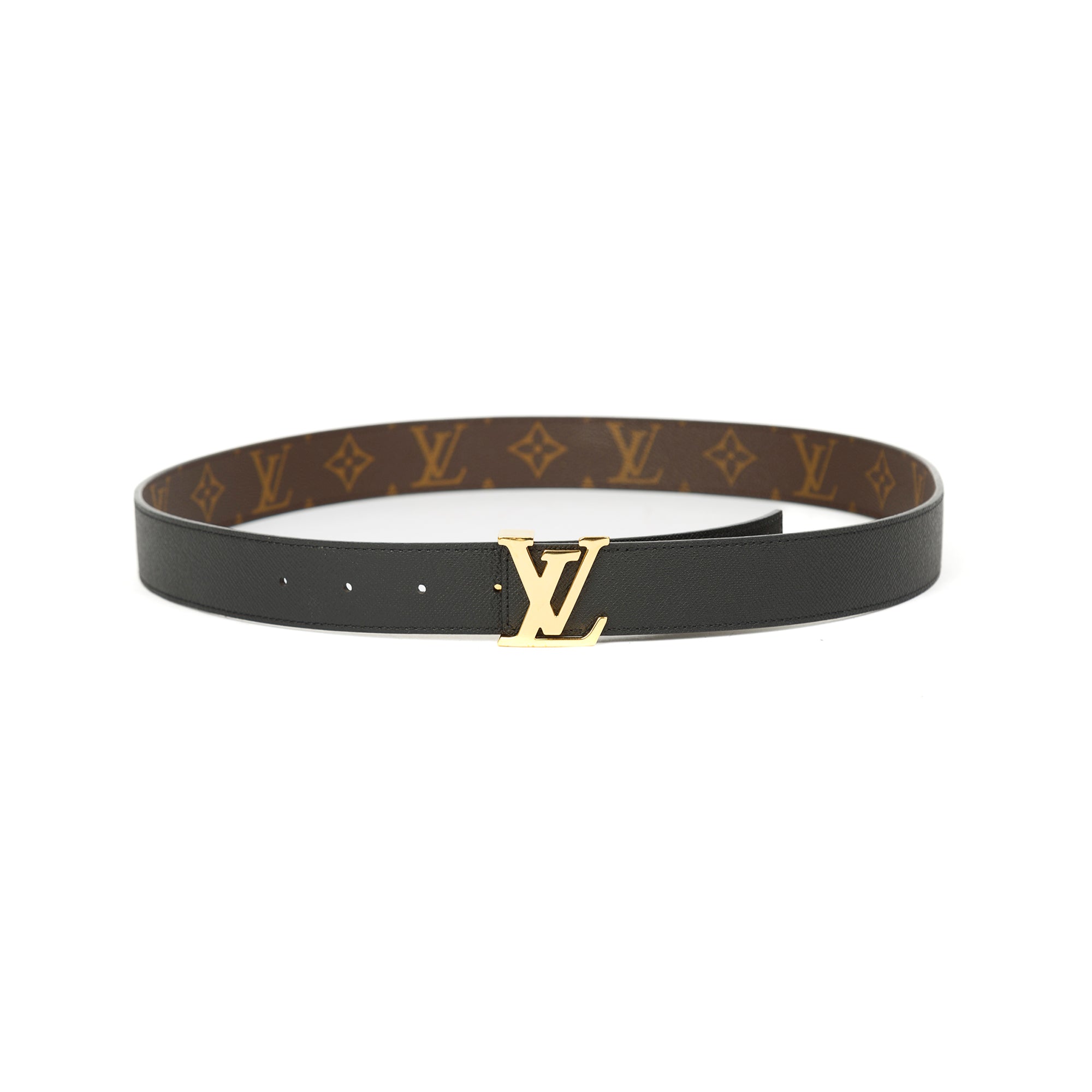 Louis Vuitton LV Initiales 30MM Reversible Belt w/ Box & Receipt
