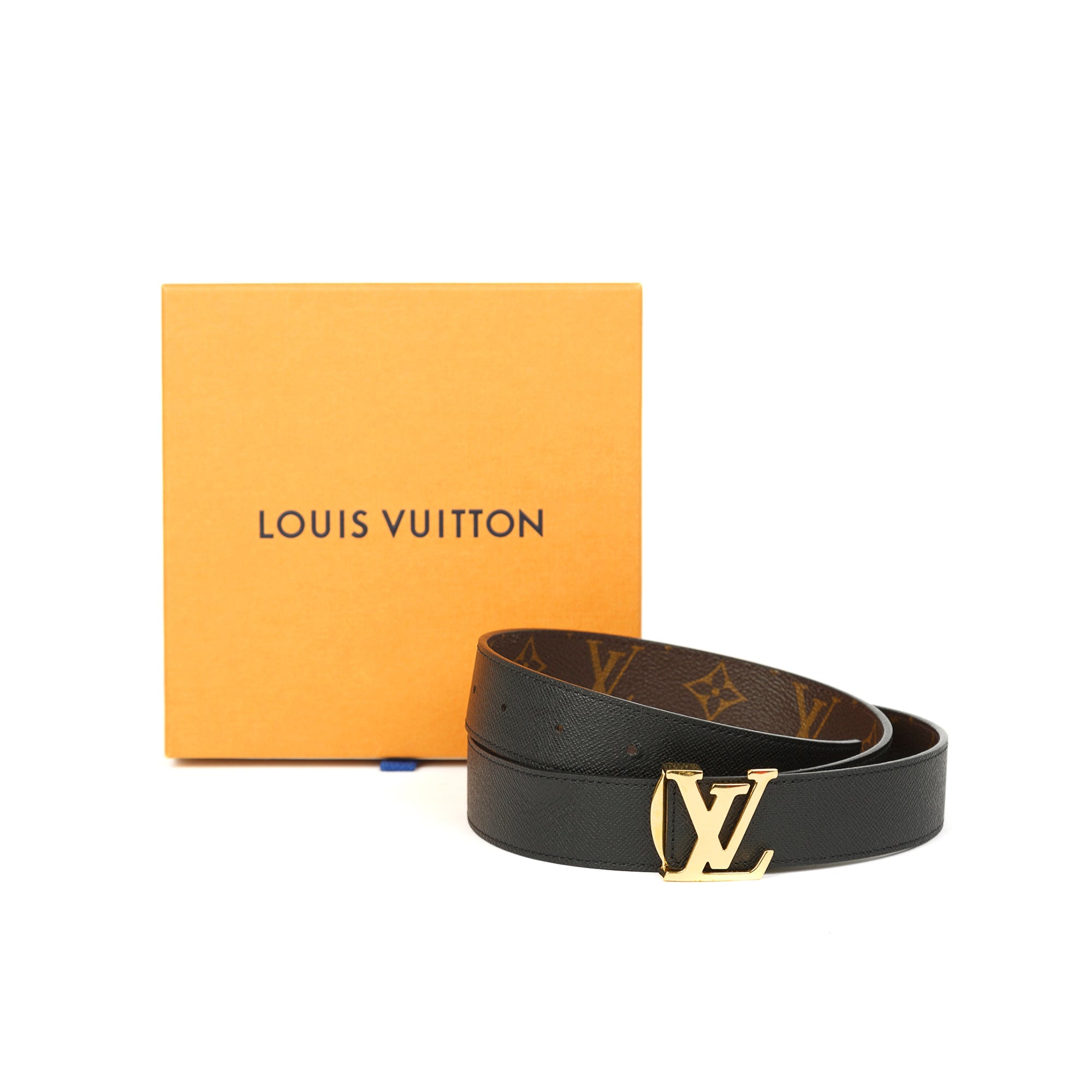 Louis Vuitton LV Initiales 30MM Reversible Belt w/ Box & Receipt