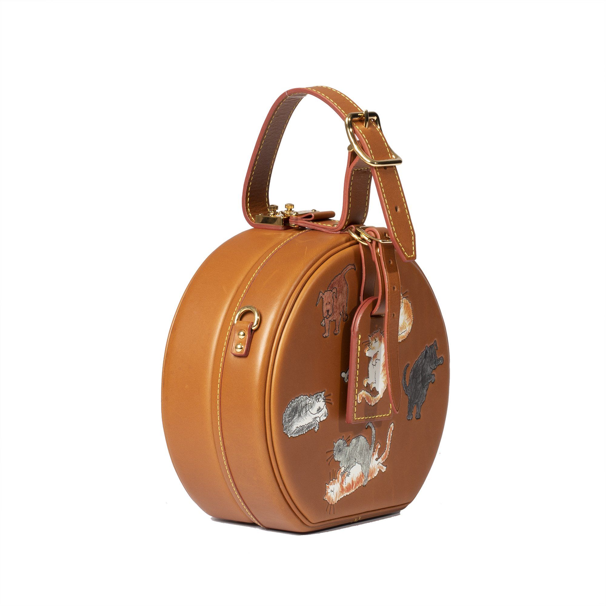 Louis Vuitton Limited Edition 2018 Grace Coddington Catogram Petite Boite Chapeau