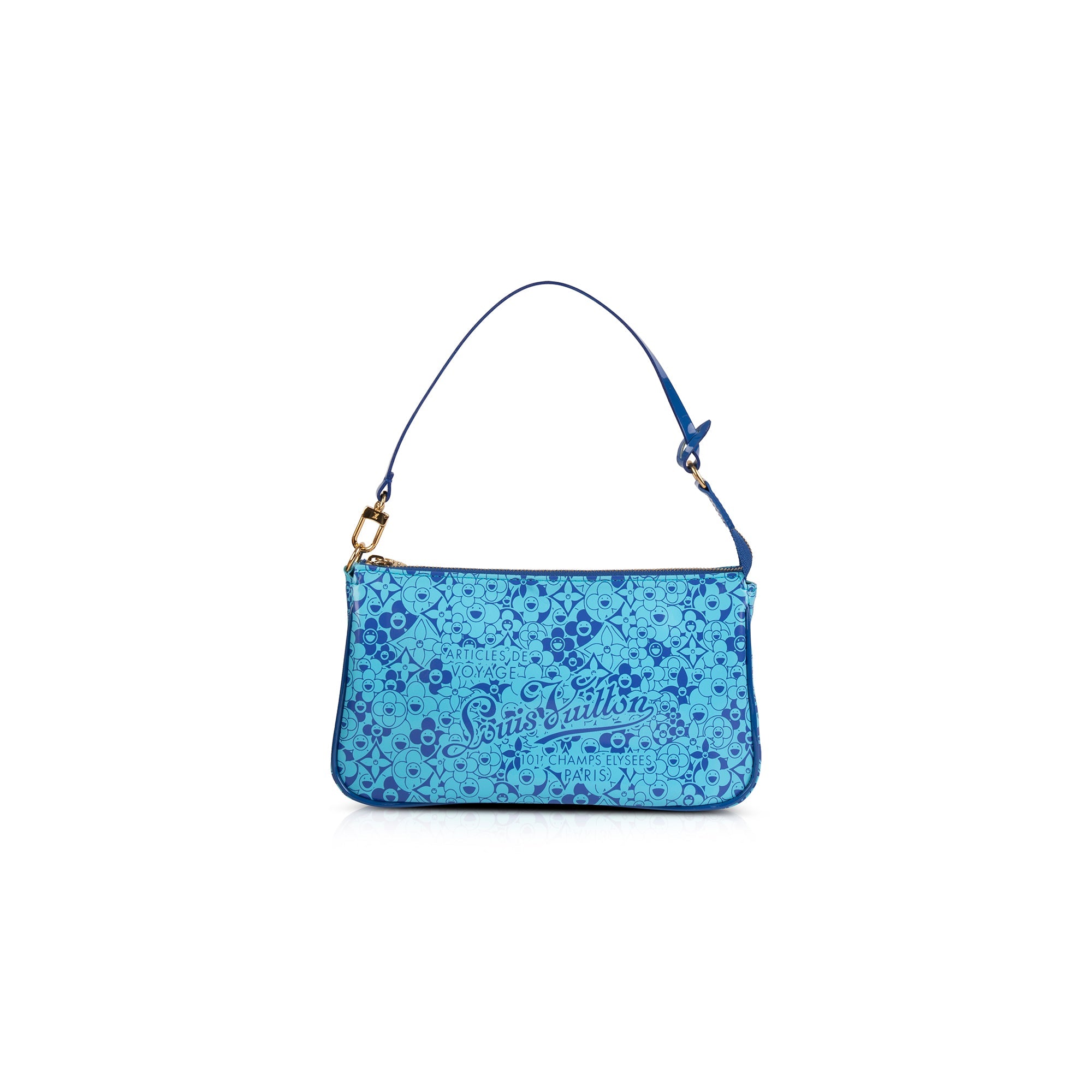 ヴィトン　ポーチ　コスミックブラッサム Louis Vuitton Limited Edition Cosmic Blossom Pochette – OLIVER'S