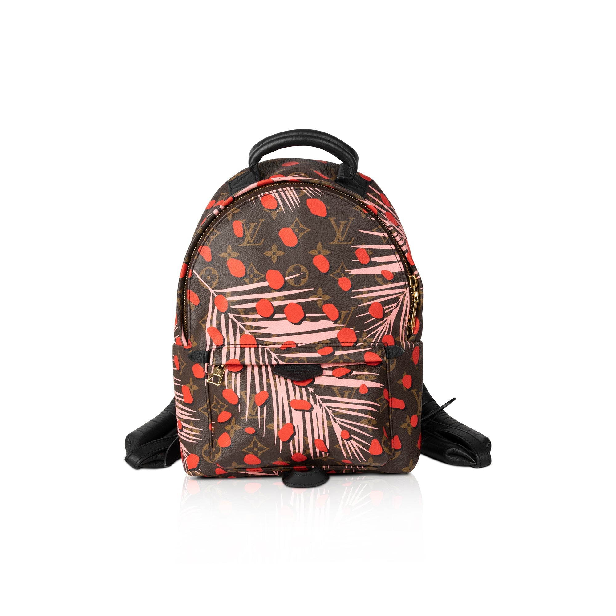 louis vuitton childrens backpack Louis Vuitton Limited Edition Monogram Jungle Dots Palm Springs Backpa – OLIVER'S