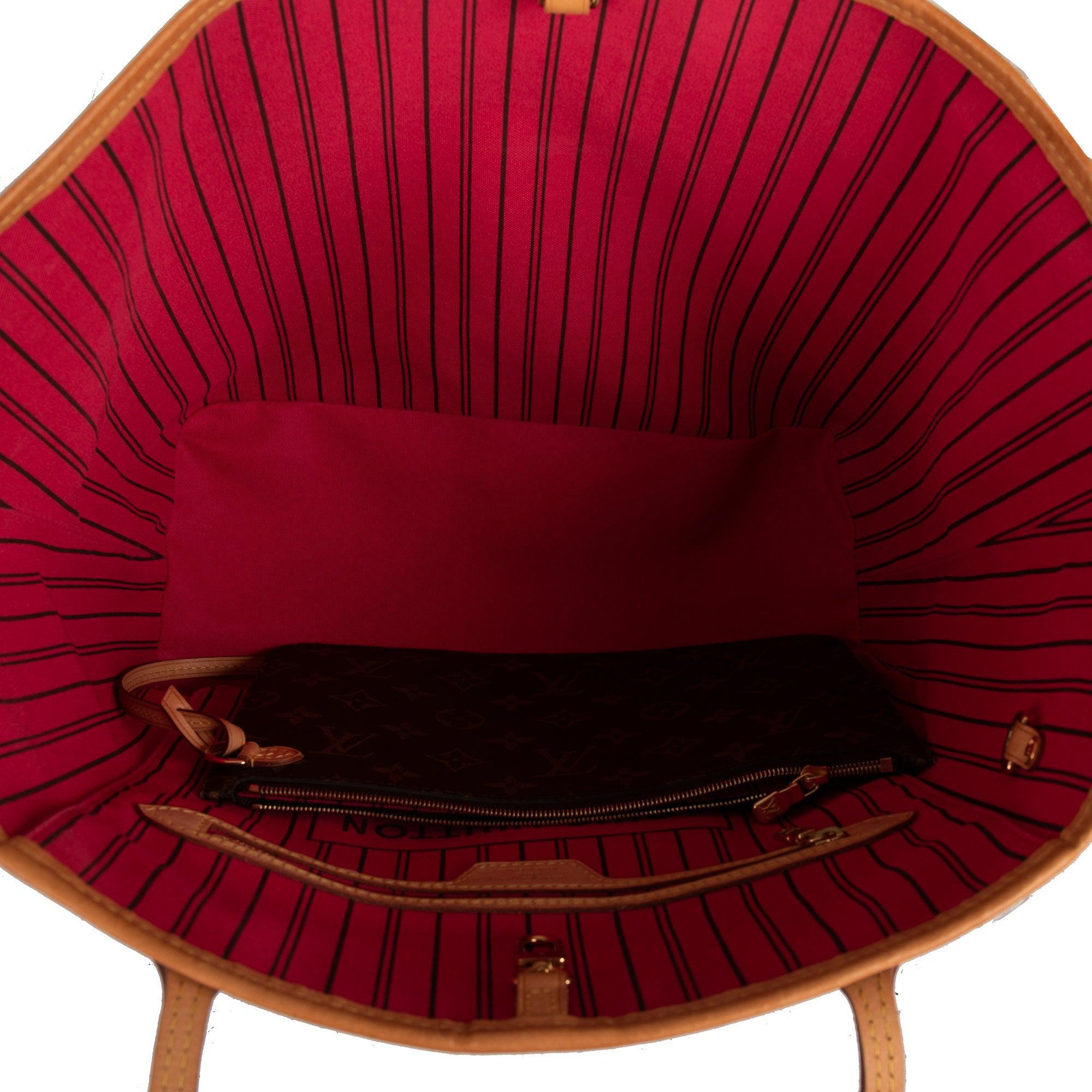 Louis Vuitton Limited Edition Monogram Love Lock Neverfull MM w/ Pouch & Box