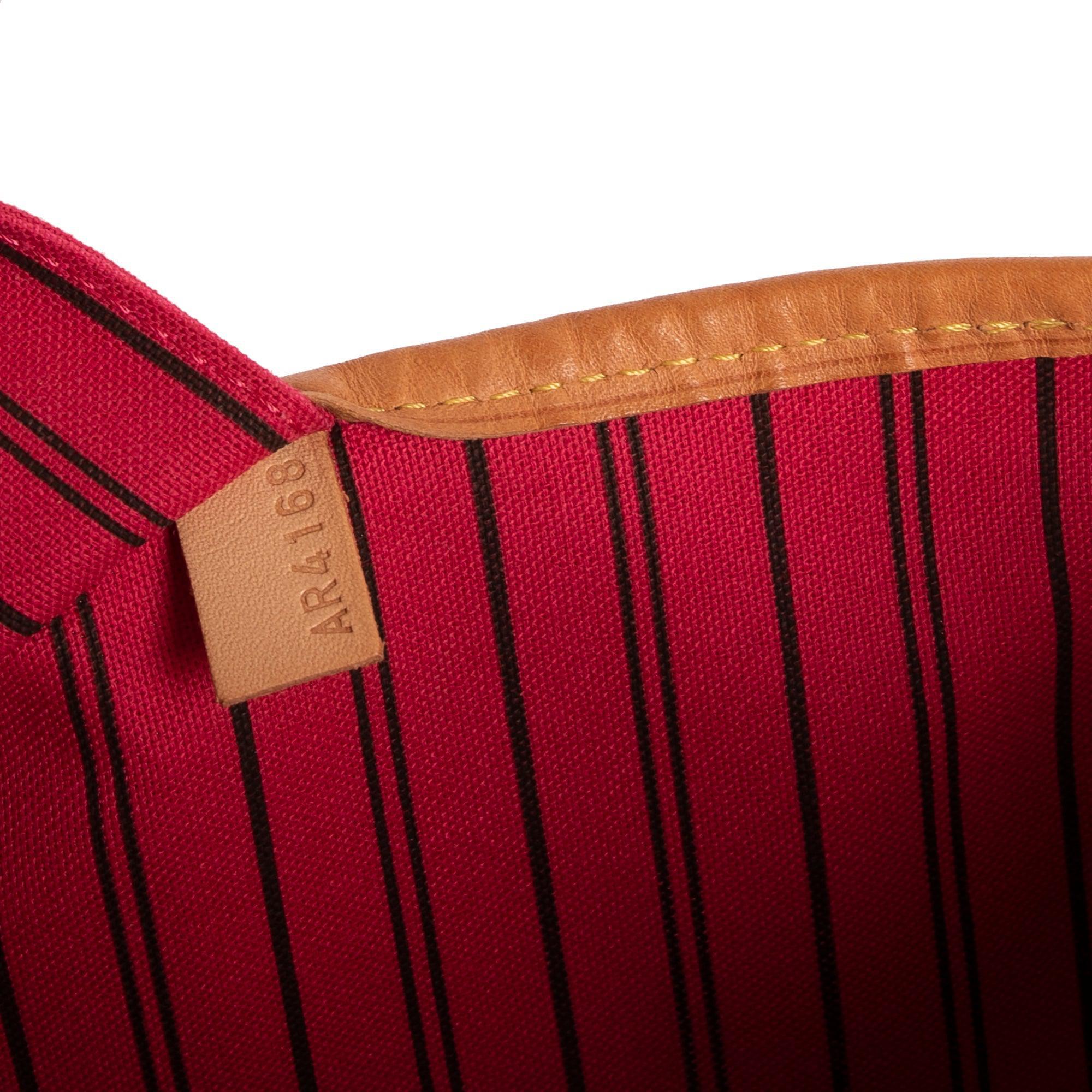 Louis Vuitton Limited Edition Monogram Love Lock Neverfull MM w/ Pouch & Box