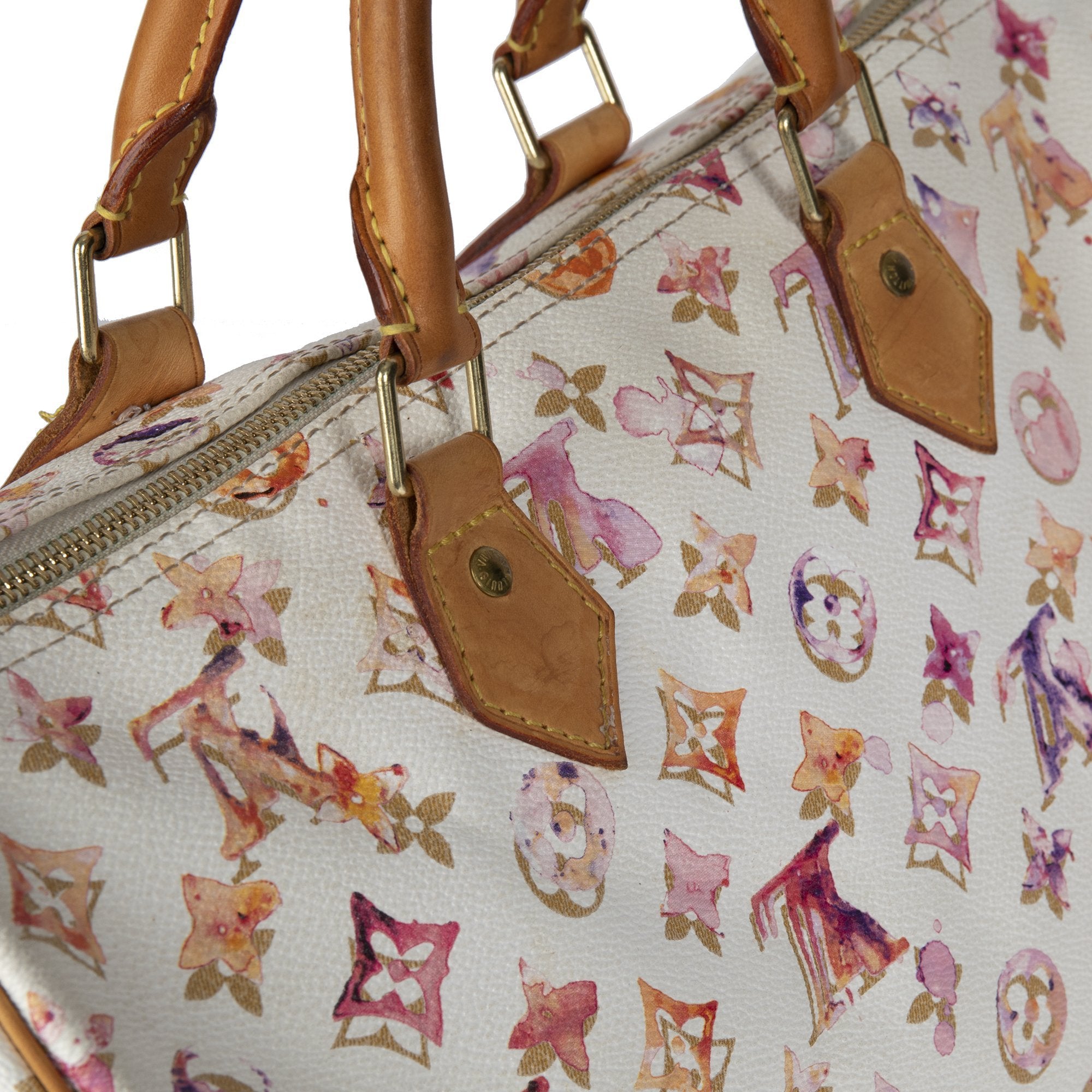 Louis Vuitton Limited Edition Monogram Watercolor Aquarelle Speedy 35