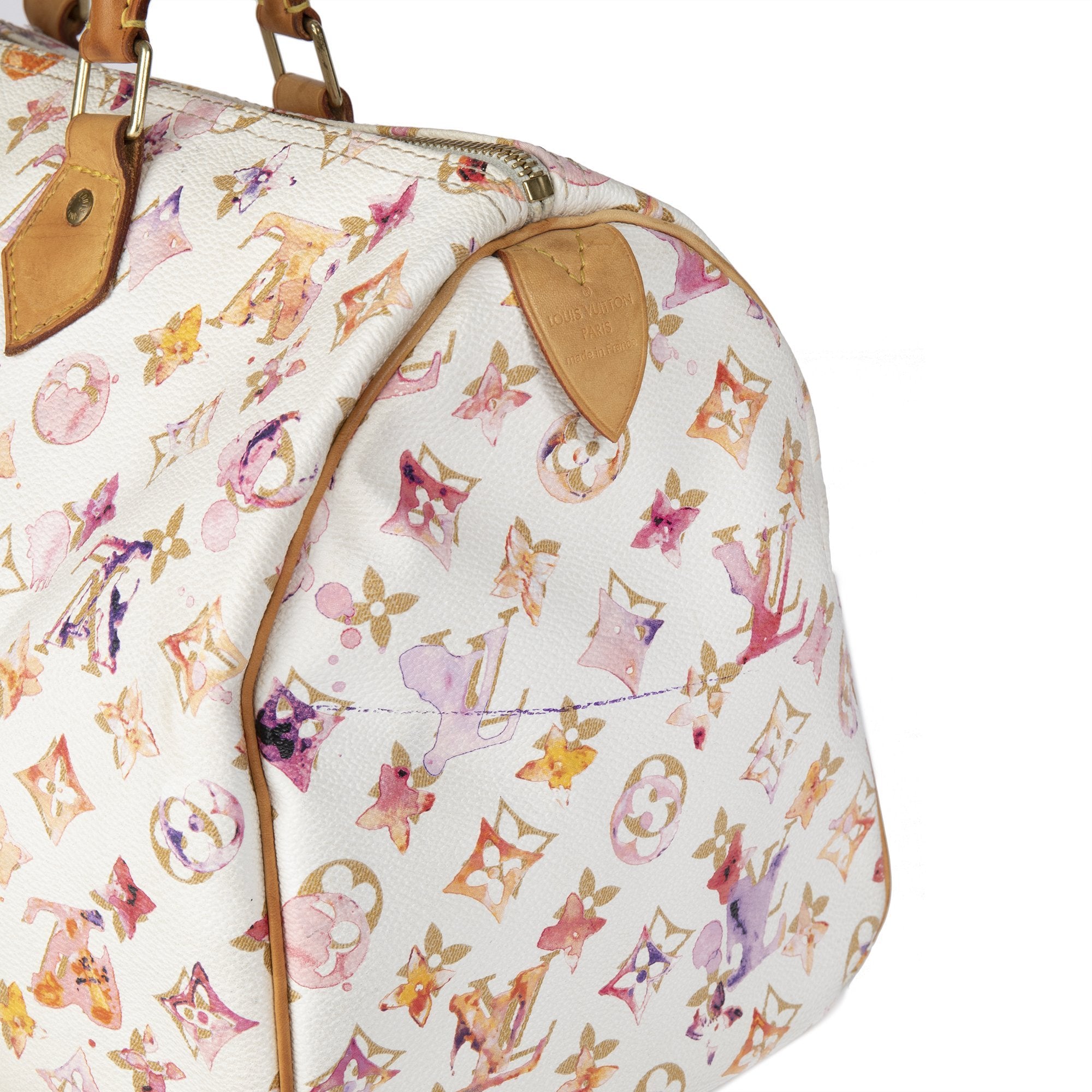 Louis Vuitton Limited Edition Monogram Watercolor Aquarelle Speedy 35
