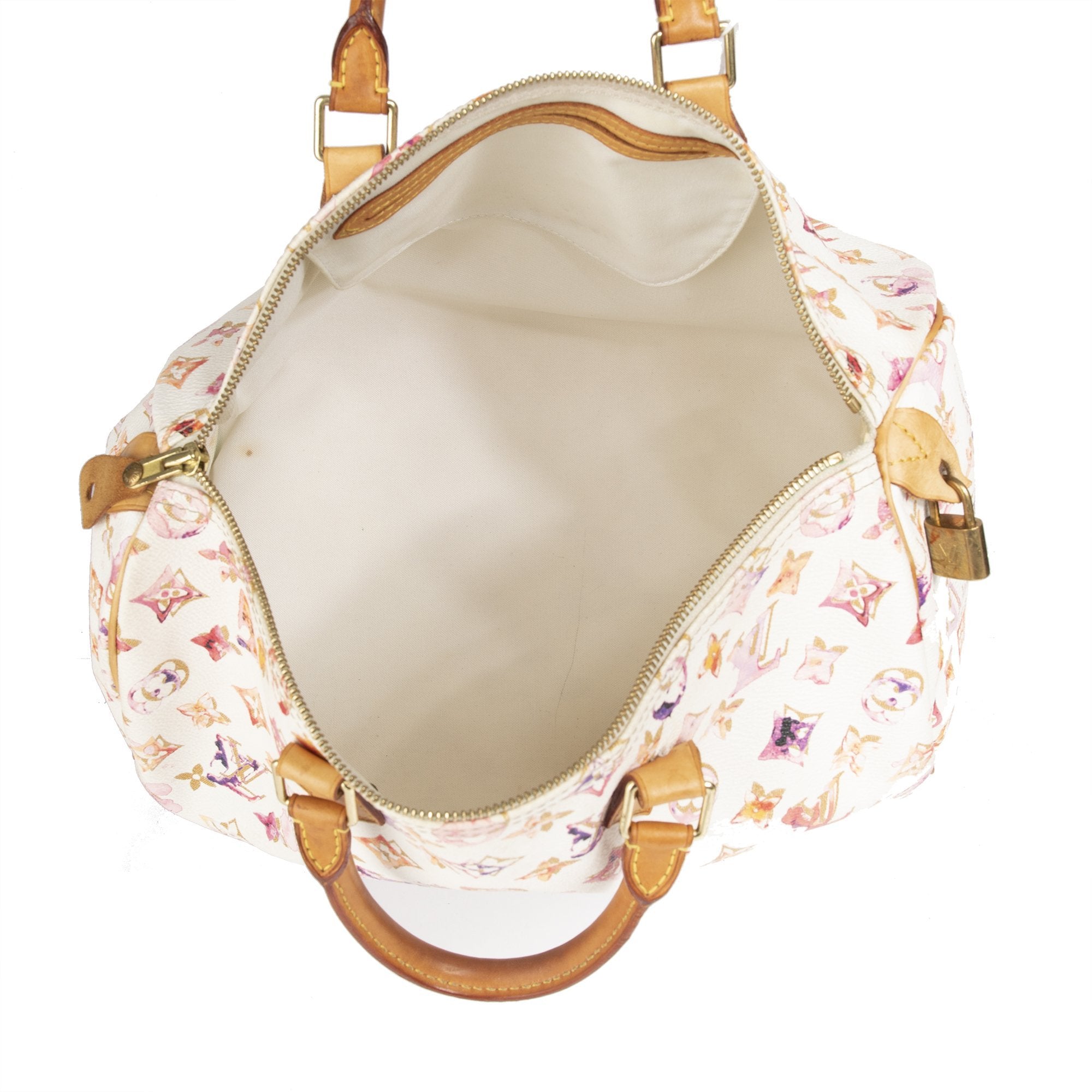 Louis Vuitton Limited Edition Monogram Watercolor Aquarelle Speedy 35