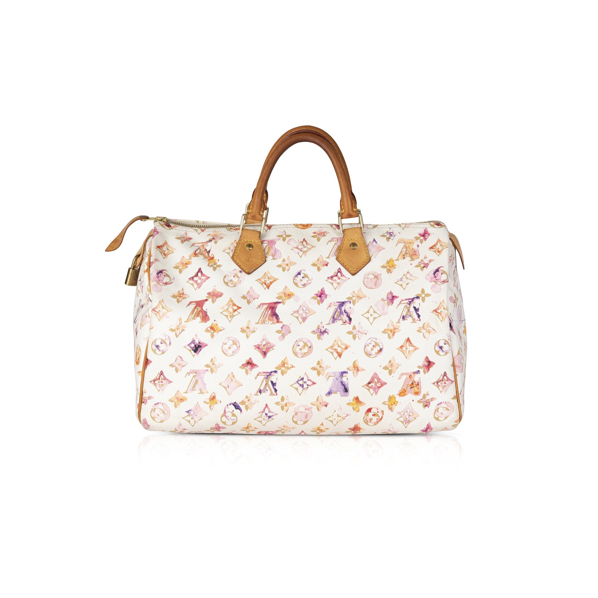 Louis Vuitton Limited Edition Monogram Watercolor Aquarelle Speedy 35
