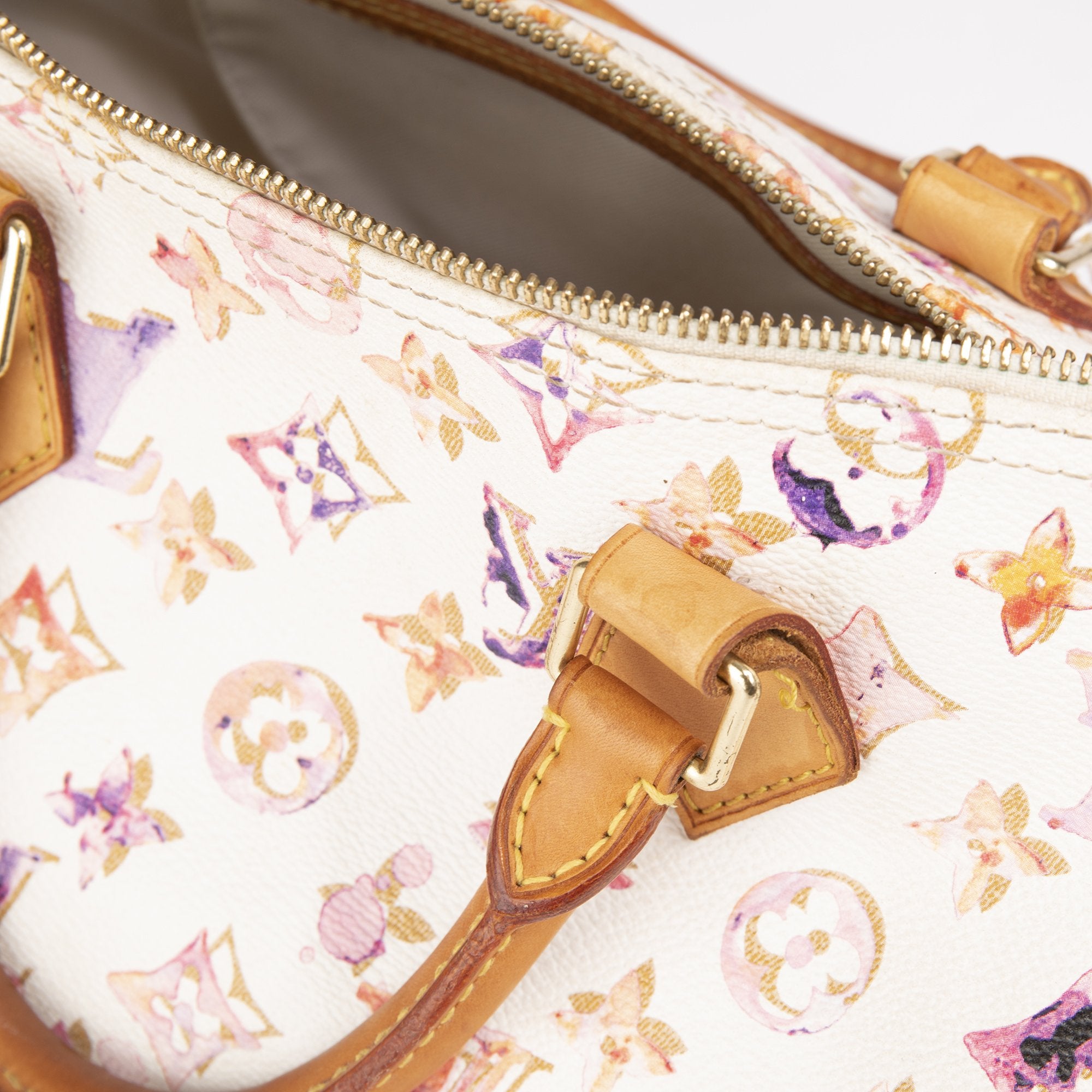 Louis Vuitton Limited Edition Monogram Watercolor Aquarelle Speedy 35