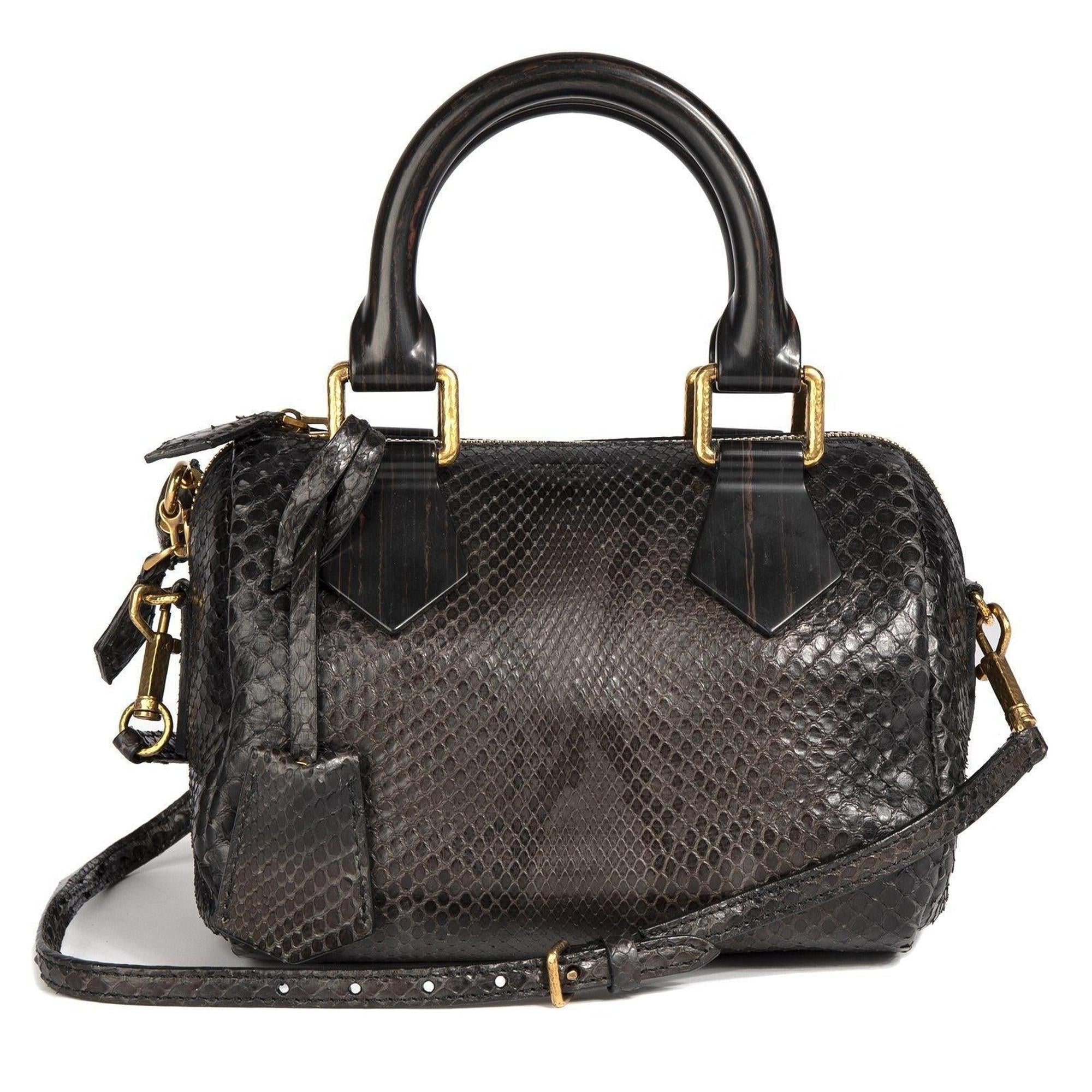 Louis Vuitton Limited Edition Python Devoile Speedy 20 w/ Box