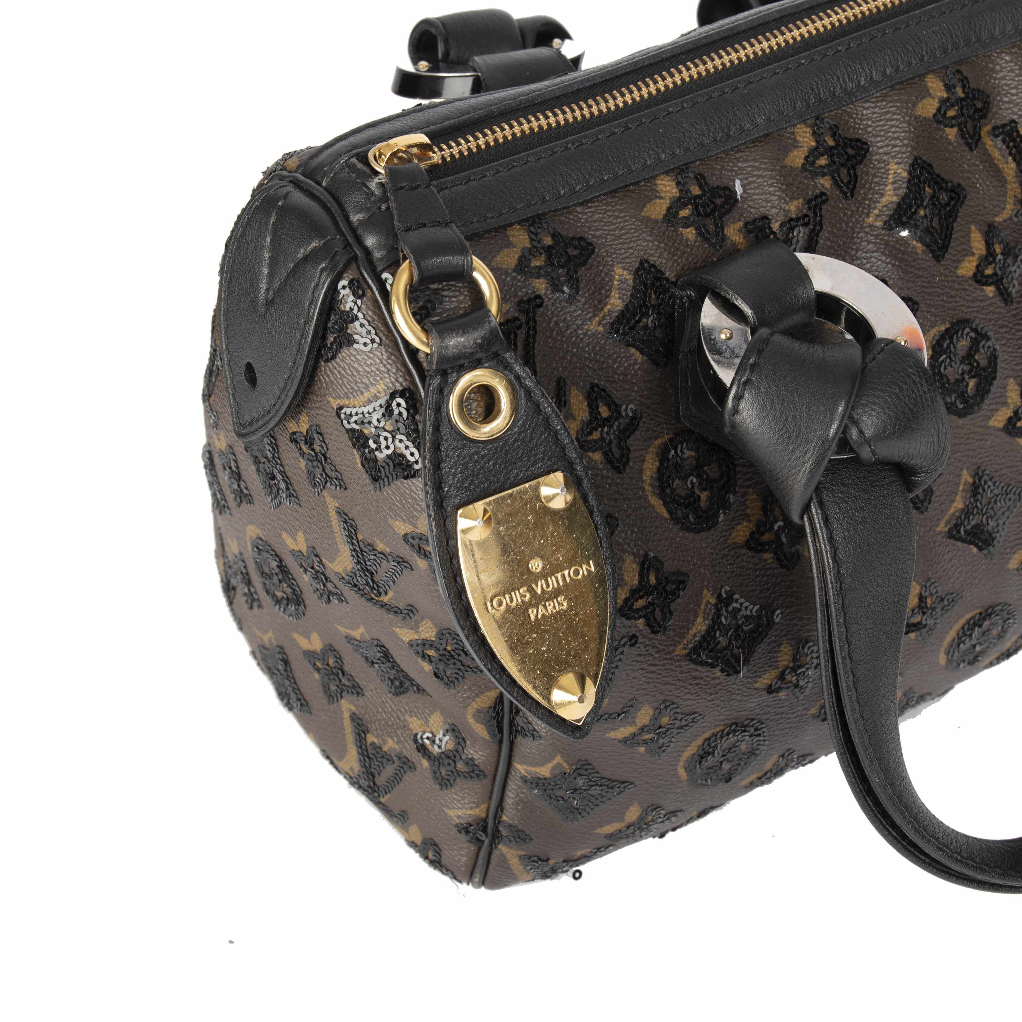 Louis Vuitton Limited Editon Monogram Eclipse Speedy 28