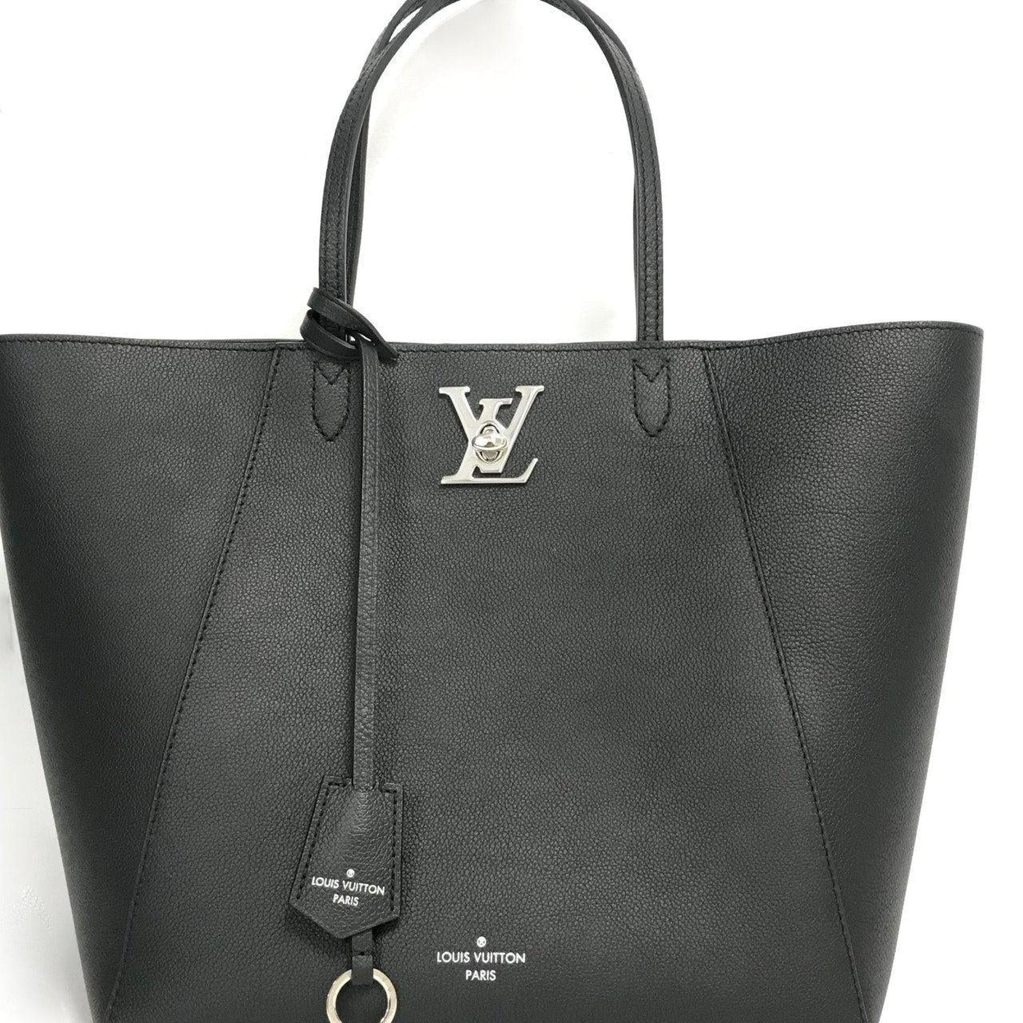 Louis Vuitton Lockme Cabas Noir Tote