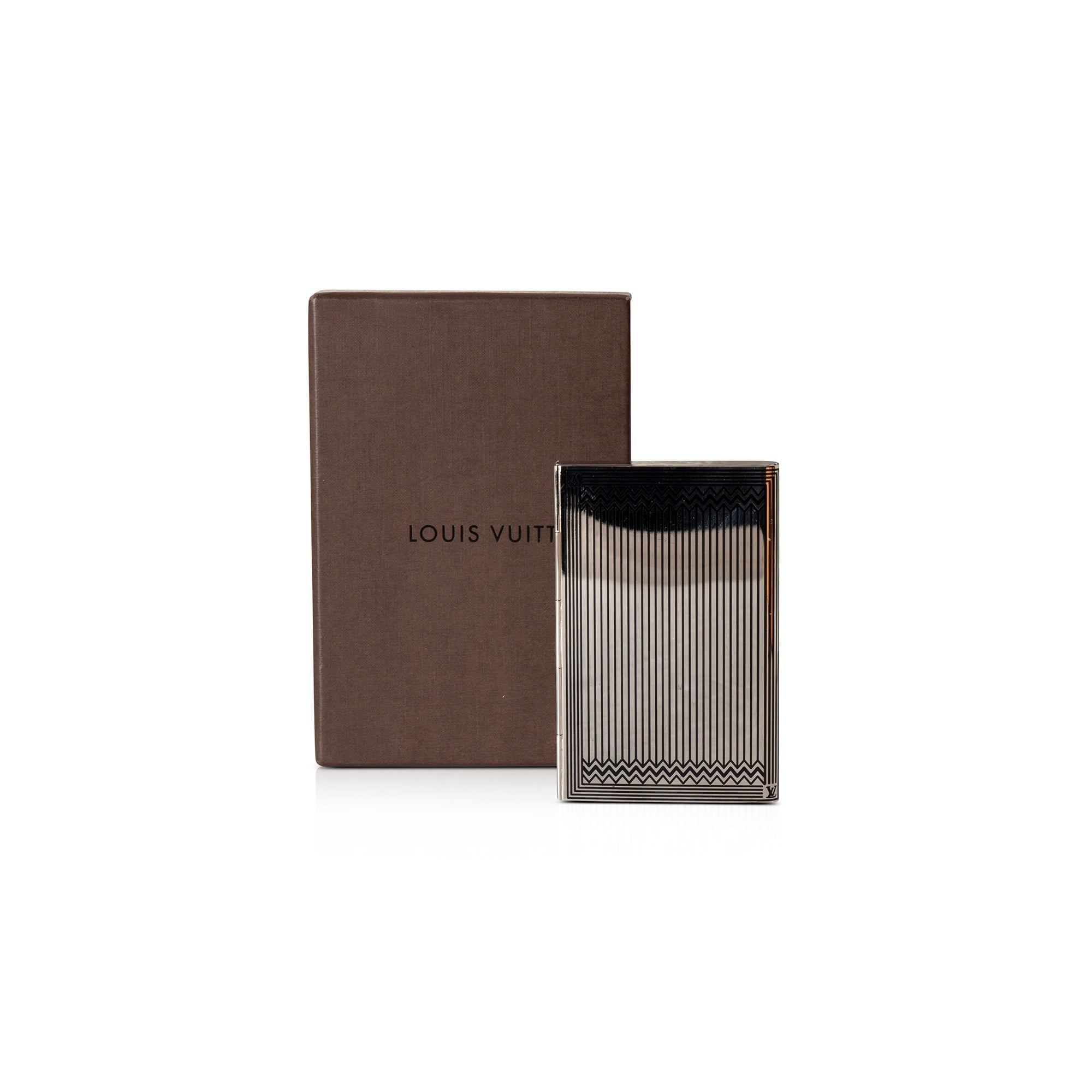 Louis Vuitton Metal Card Holder w/ Box