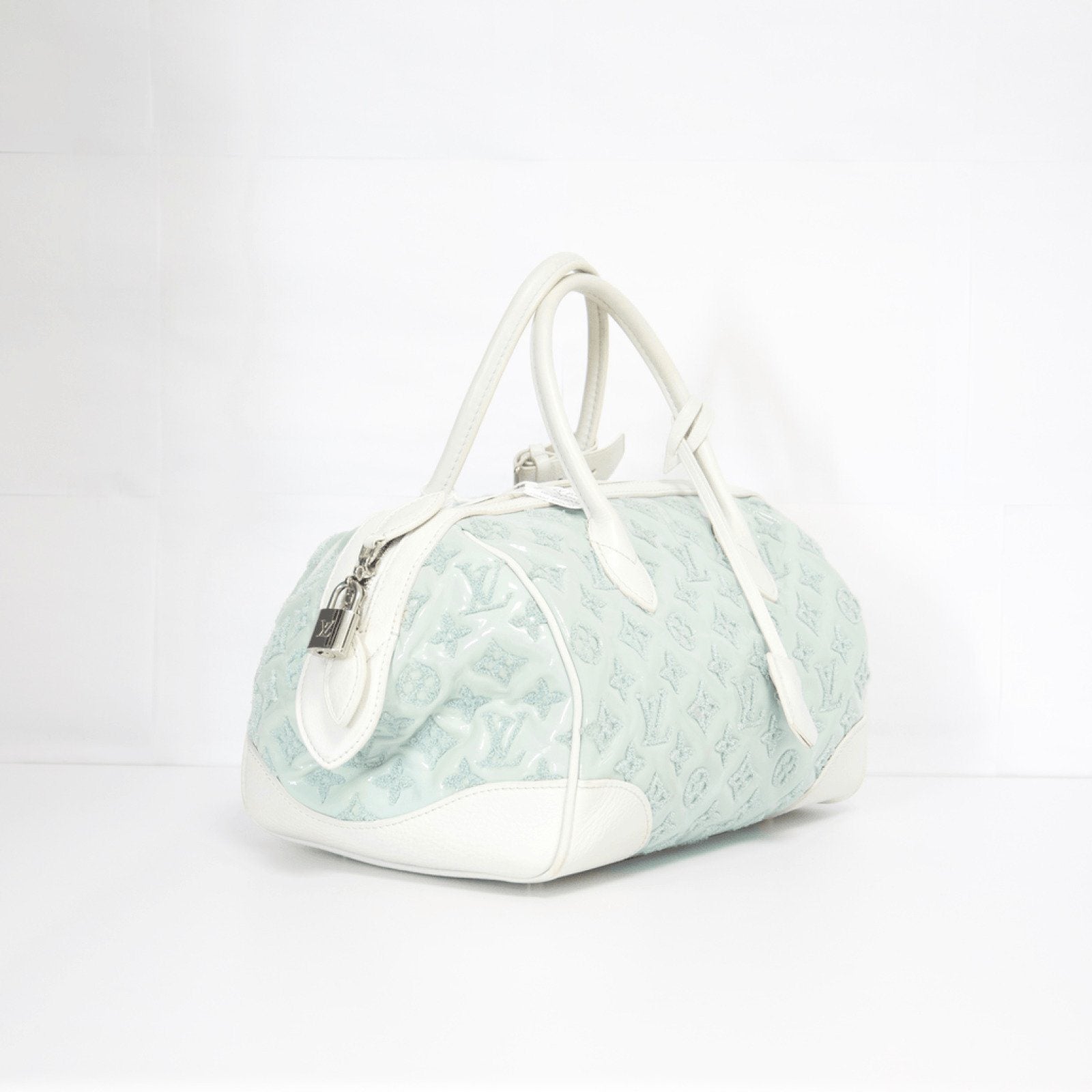 Louis Vuitton Mint Bouclettes Speedy