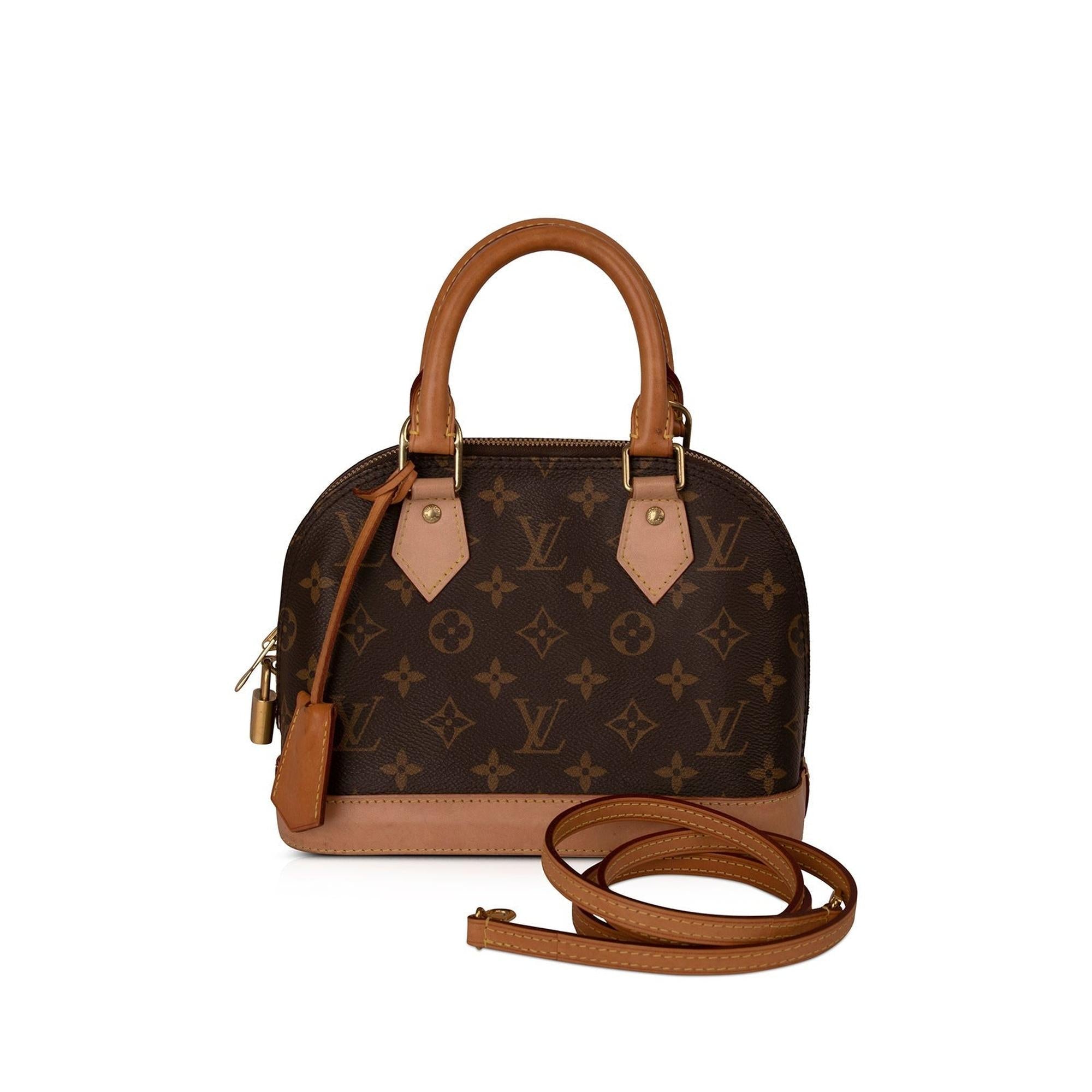 LOUIS VUITTON Monogram Alma ハンドバッグ Louis Vuitton Monogram Alma BB – OLIVER'S