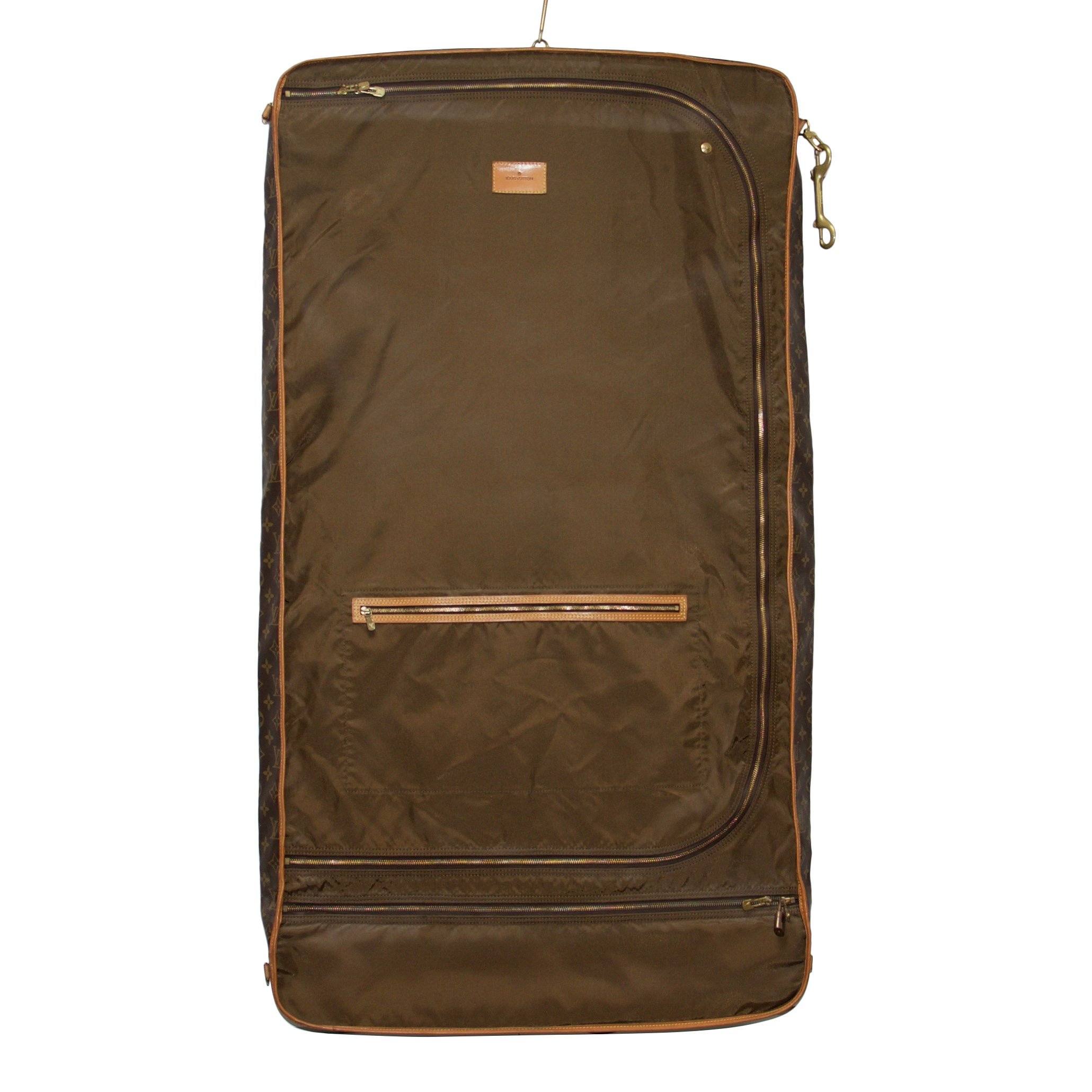 Louis Vuitton Monogram Bandouliere Portable Garment Bag