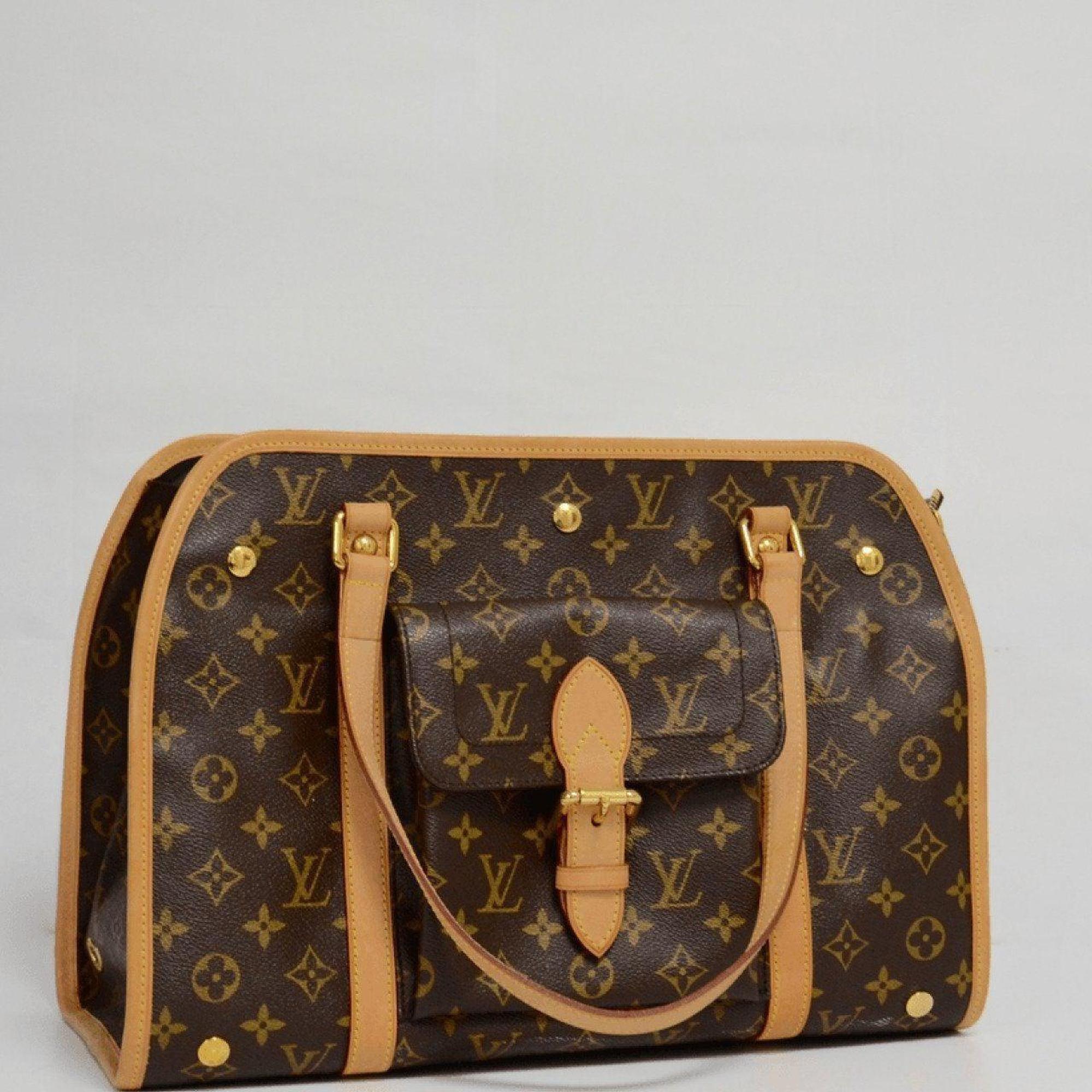 Louis Vuitton Monogram Baxter Pet Carrier GM