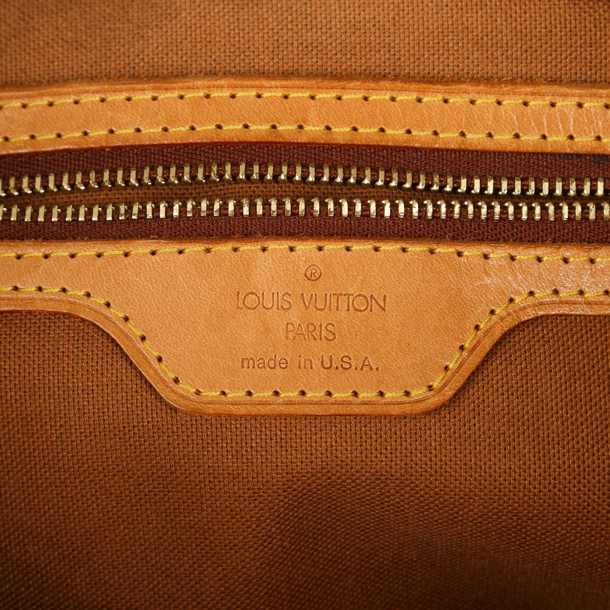 Louis Vuitton Monogram Cabas Piano Tote