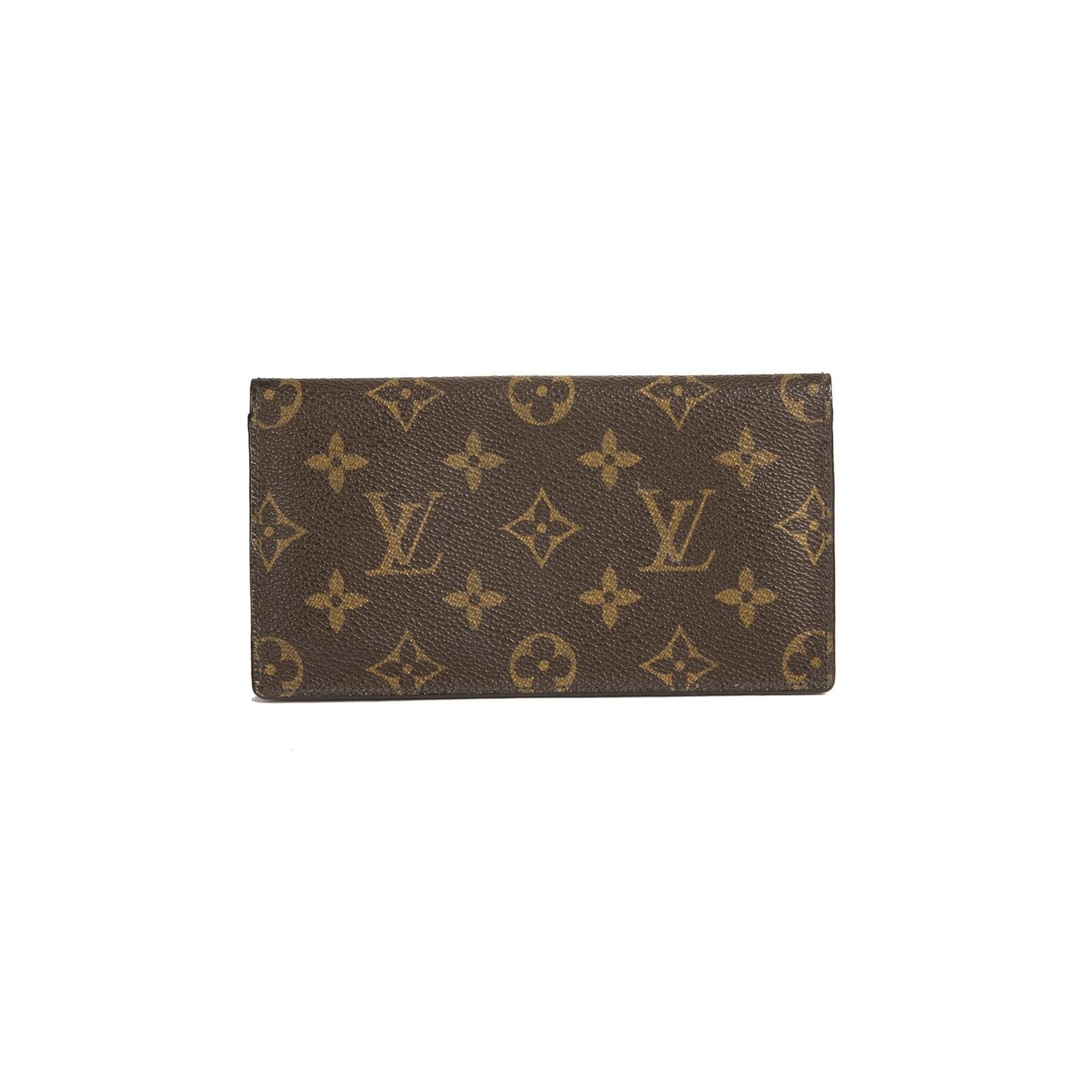 Louis Vuitton Monogram Checkbook Holder
