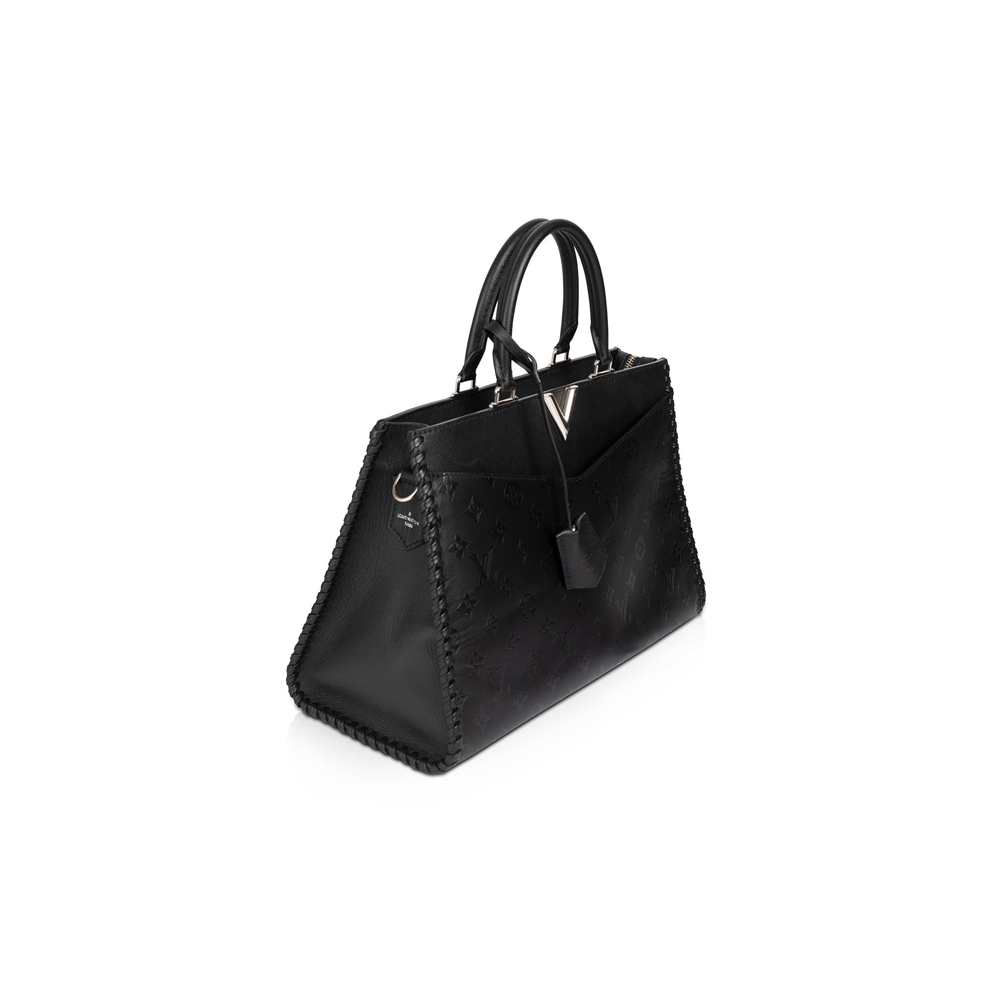 Louis Vuitton Monogram Cuir Plume Very Zipped Tote