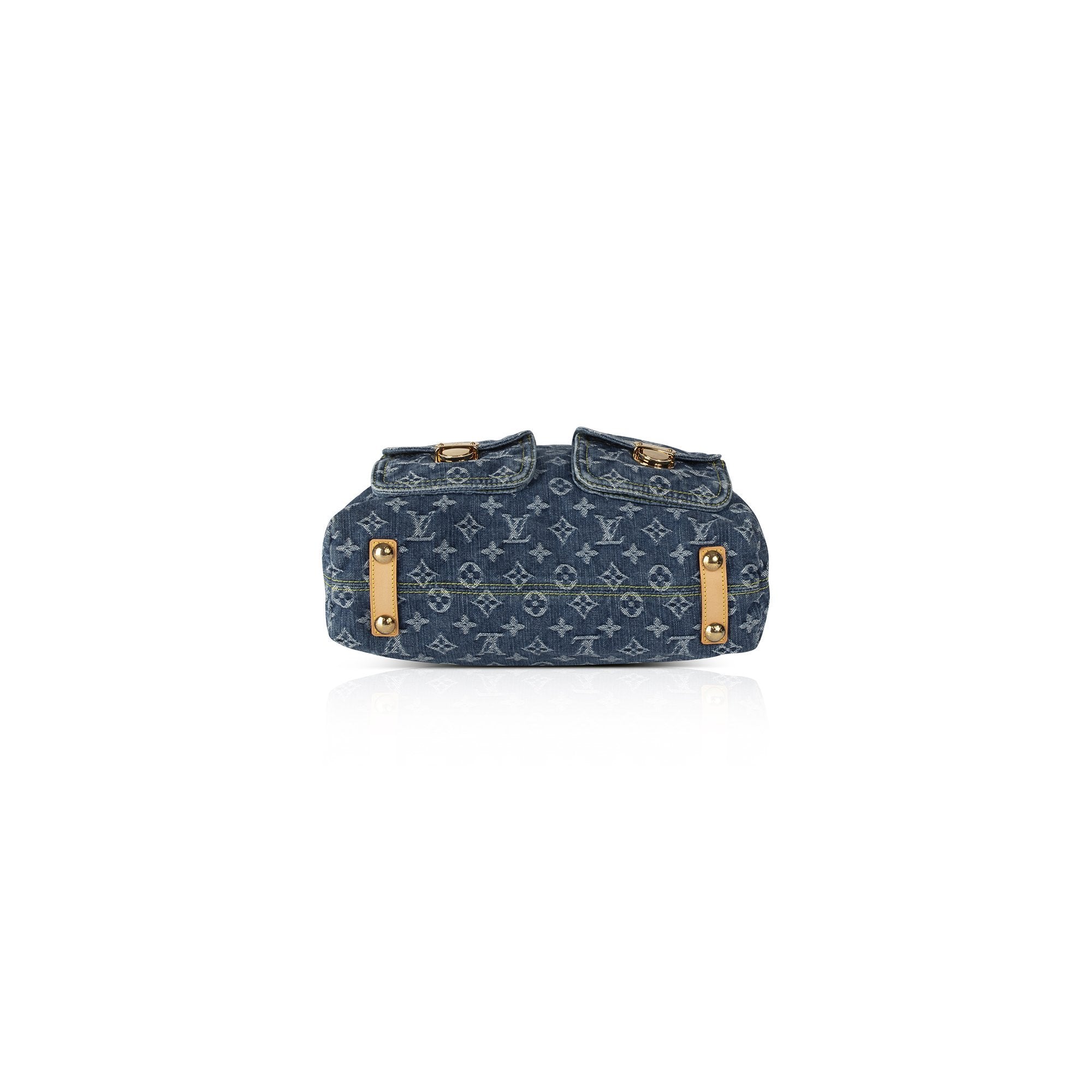 Louis Vuitton Monogram Denim Baggy GM
