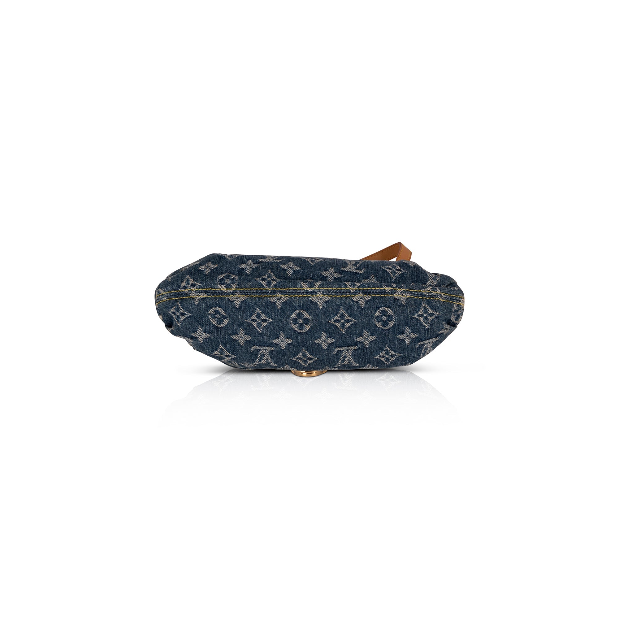 Louis Vuitton Monogram Denim Mini Pleaty Bag